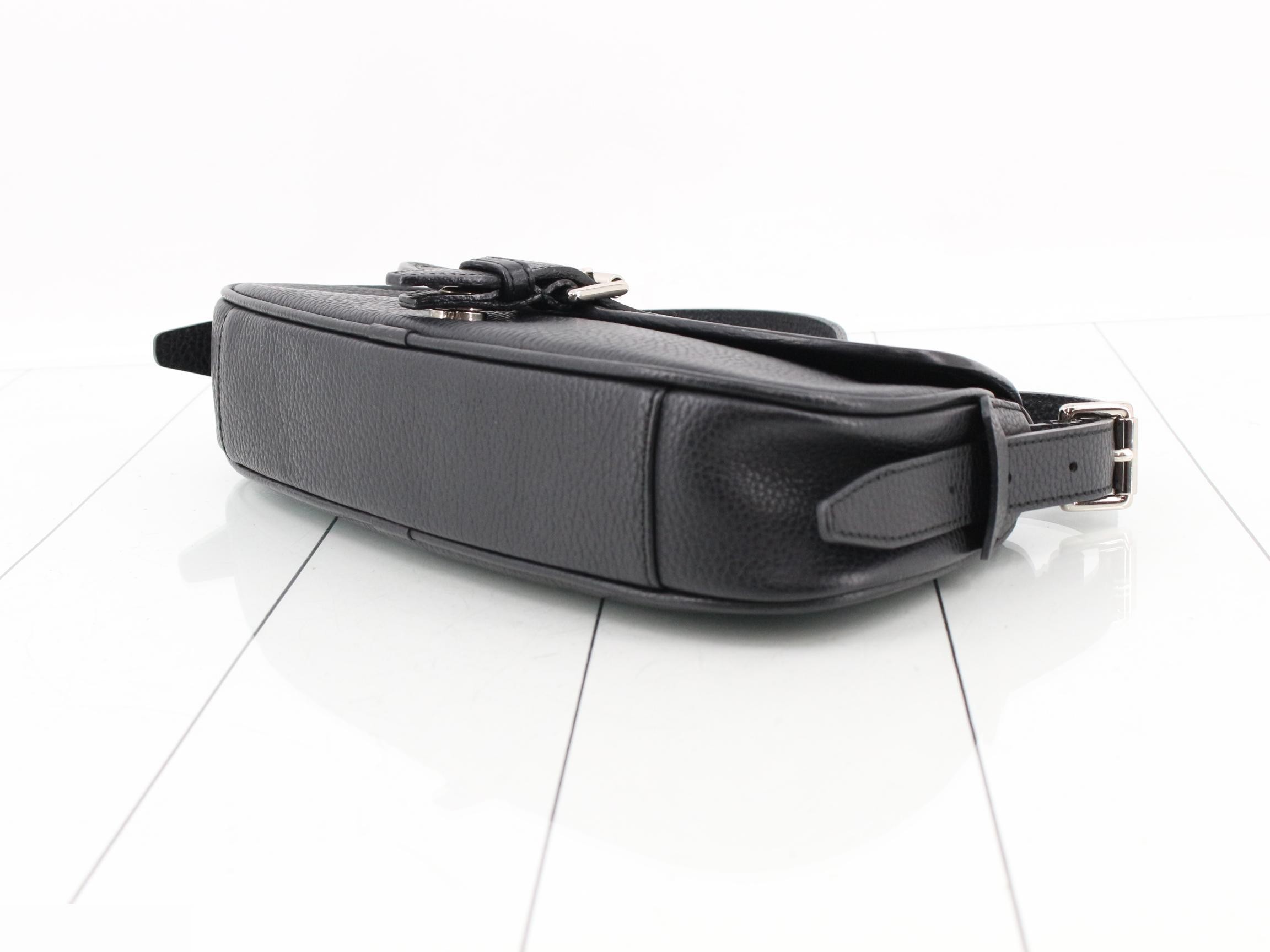 One-shoulder bag, black — view 6