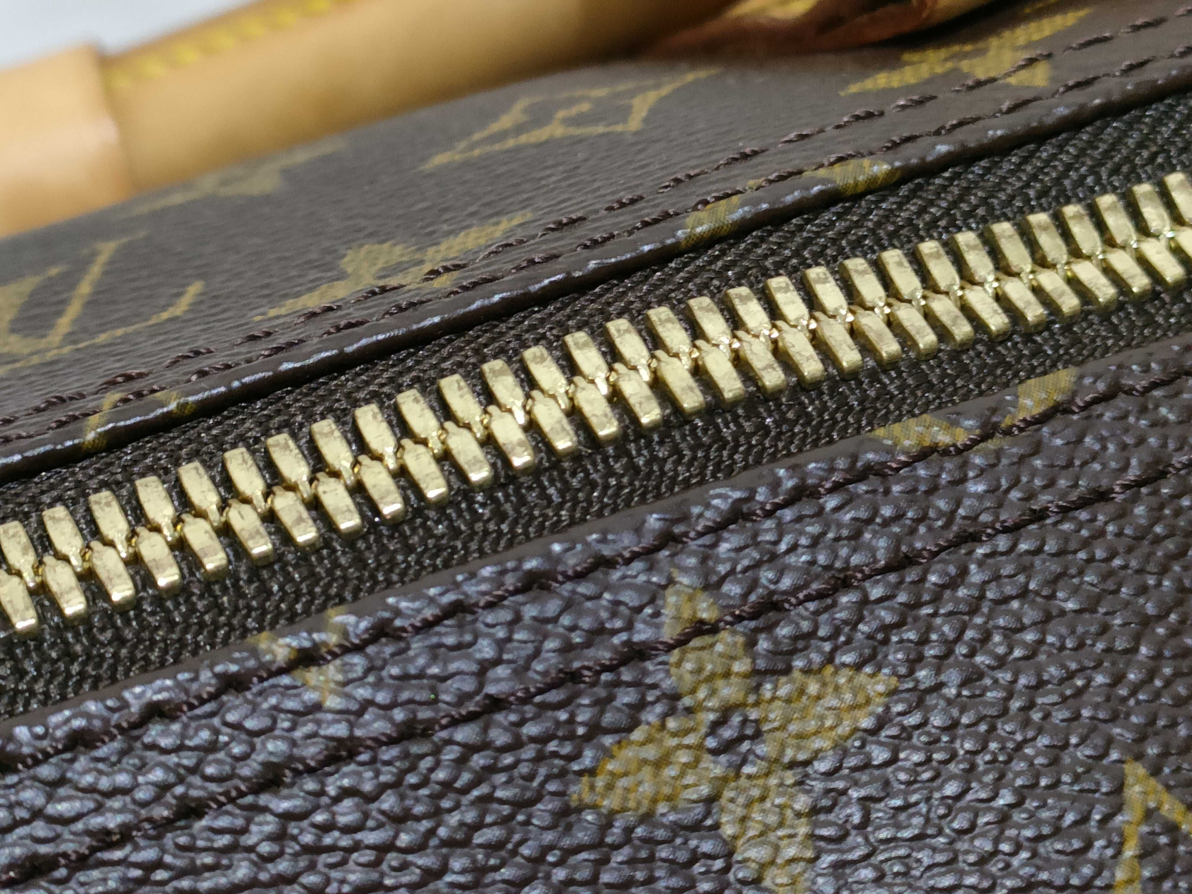 Monogram Keepall Bandoulière 60 M41412 MB0062 Brown Boston Bag — view 8