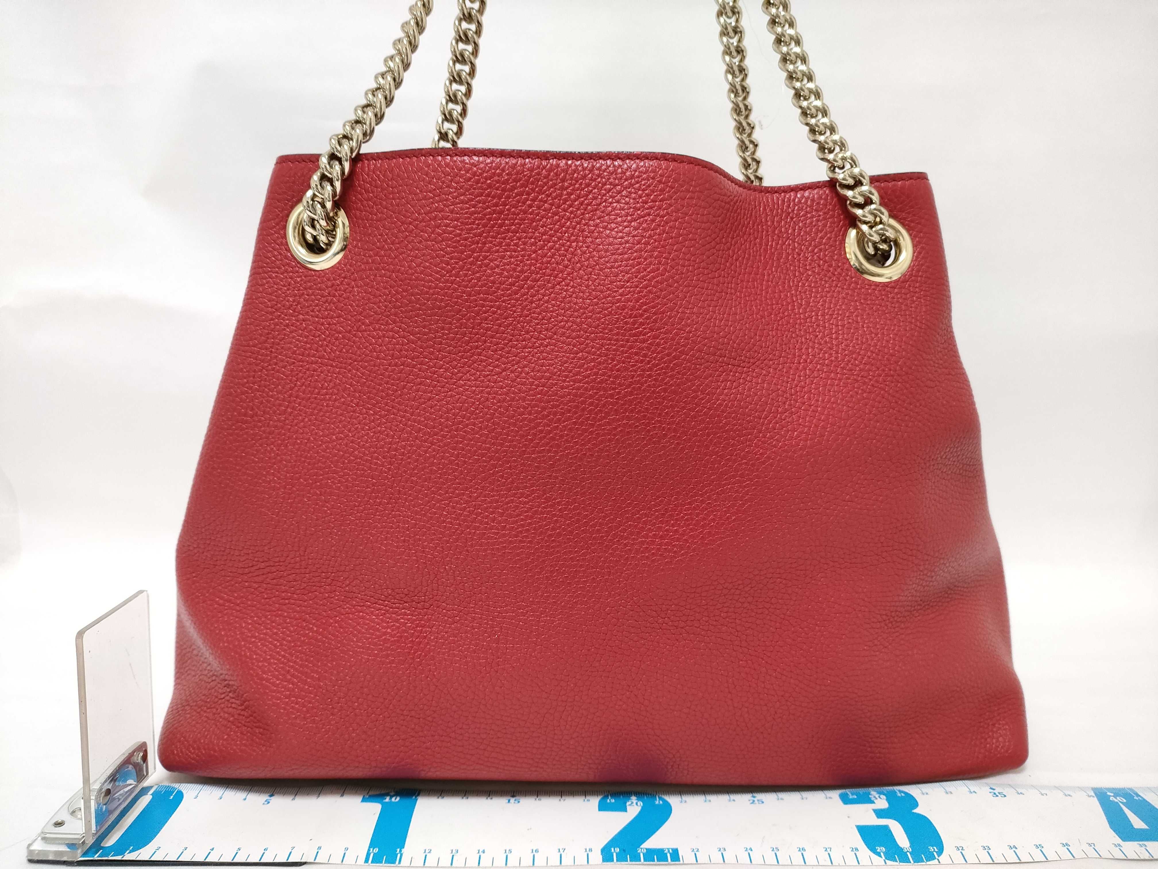 Soho Leather Chain Shoulder Bag — view 2