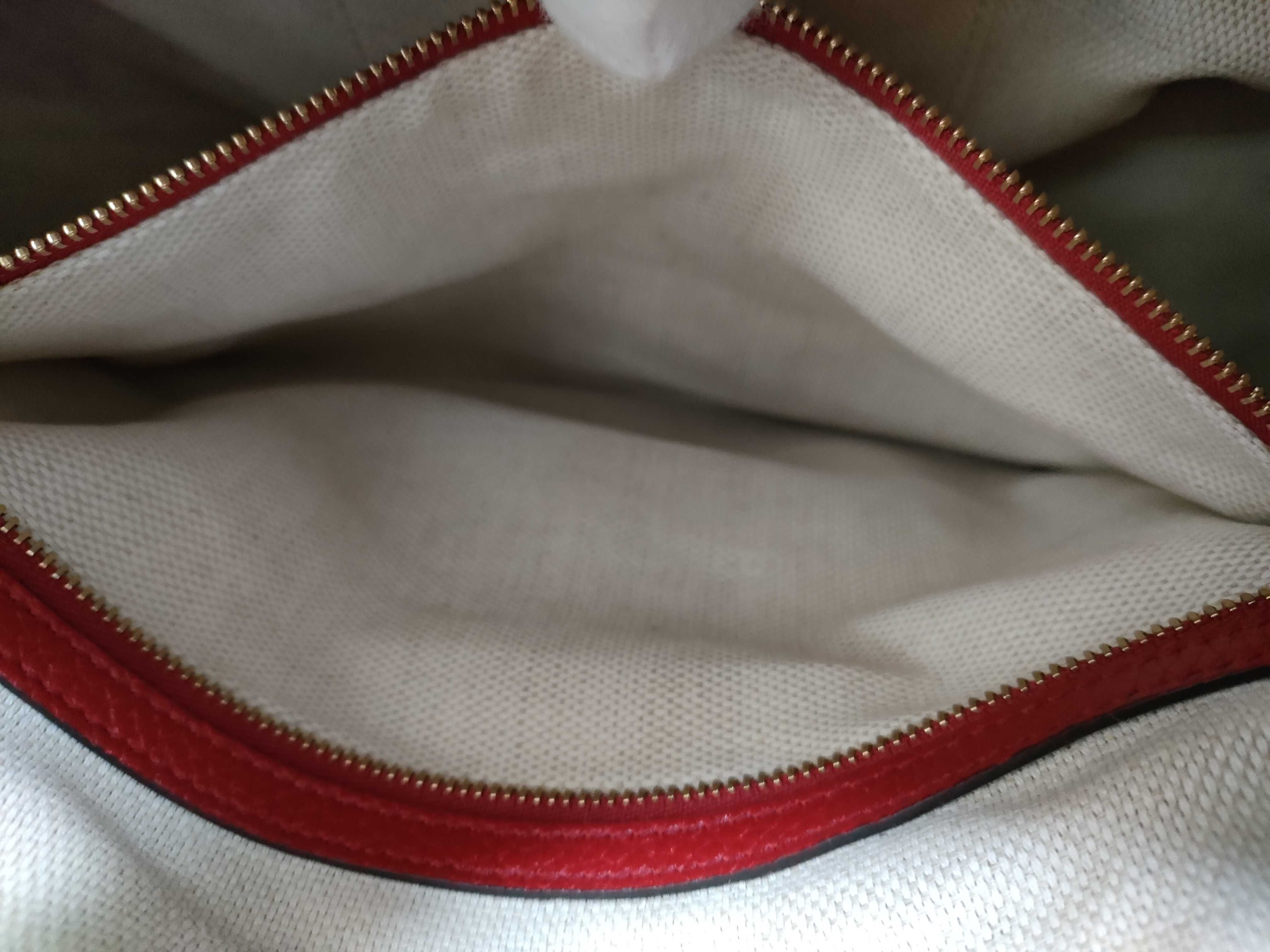 Soho Leather Chain Shoulder Bag — view 12