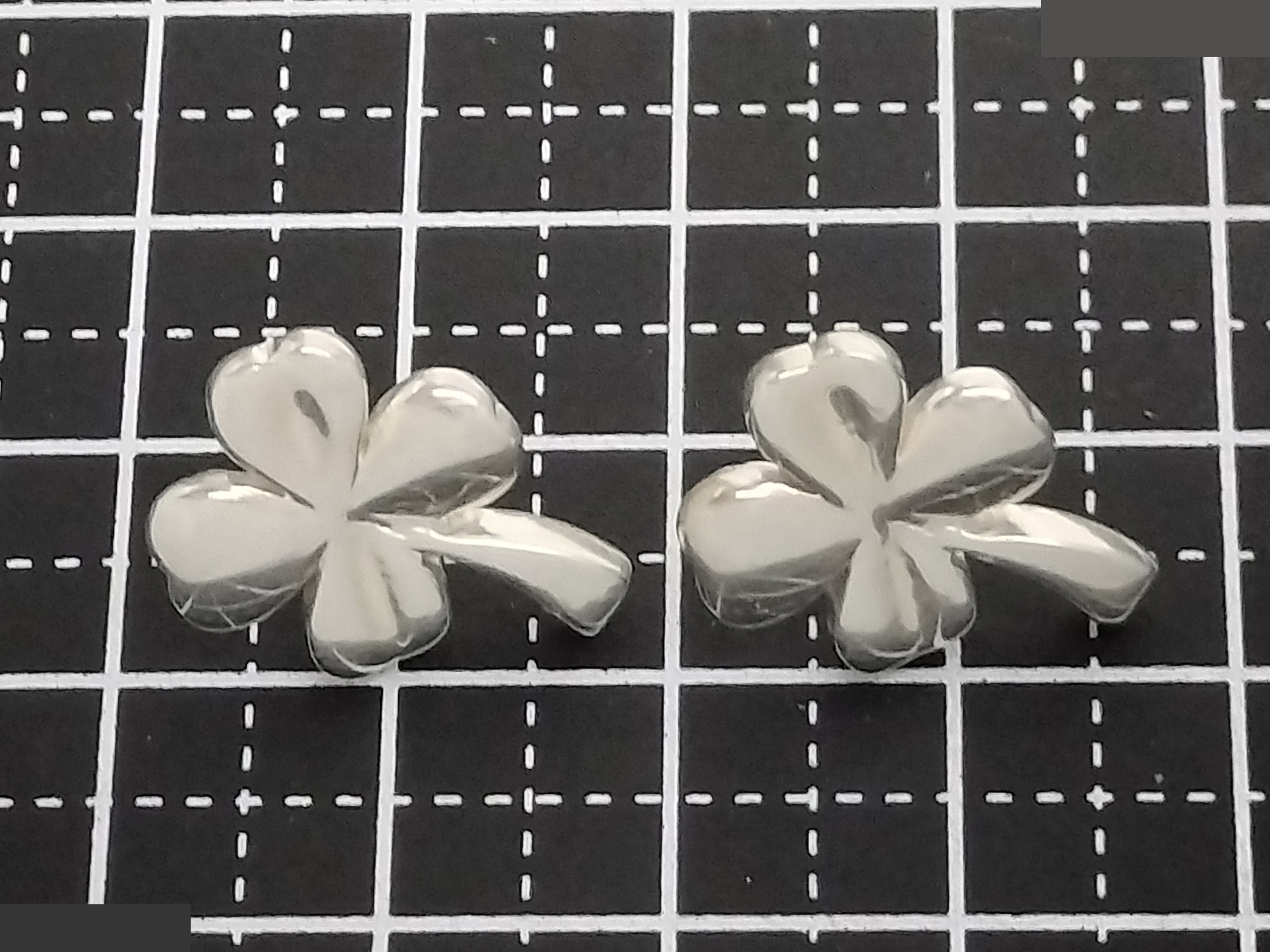Clover 925 Silver Earrings, 5.8g — view 5