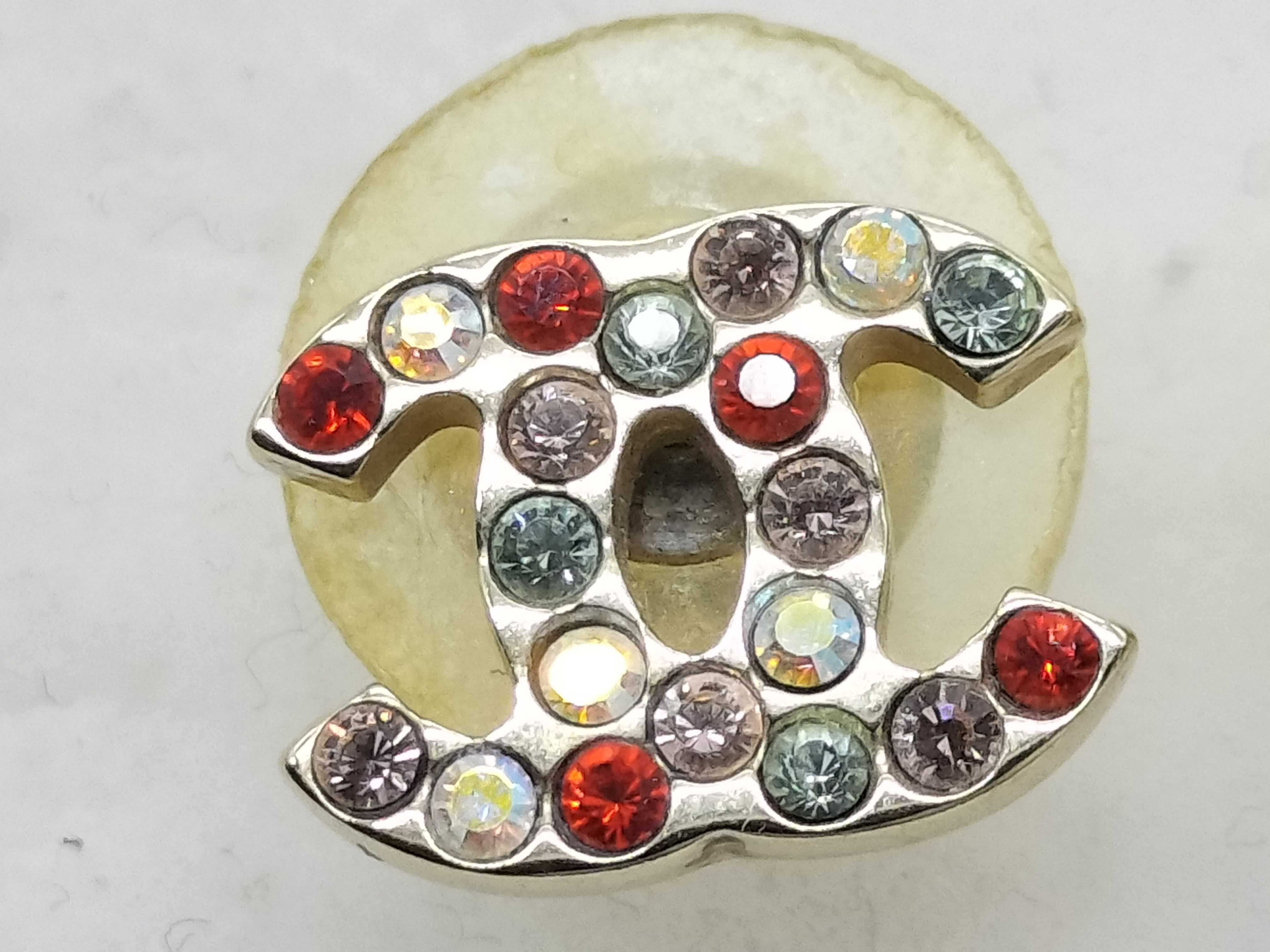 Coco Mark Colored Stone Earrings/Piercings — view 2