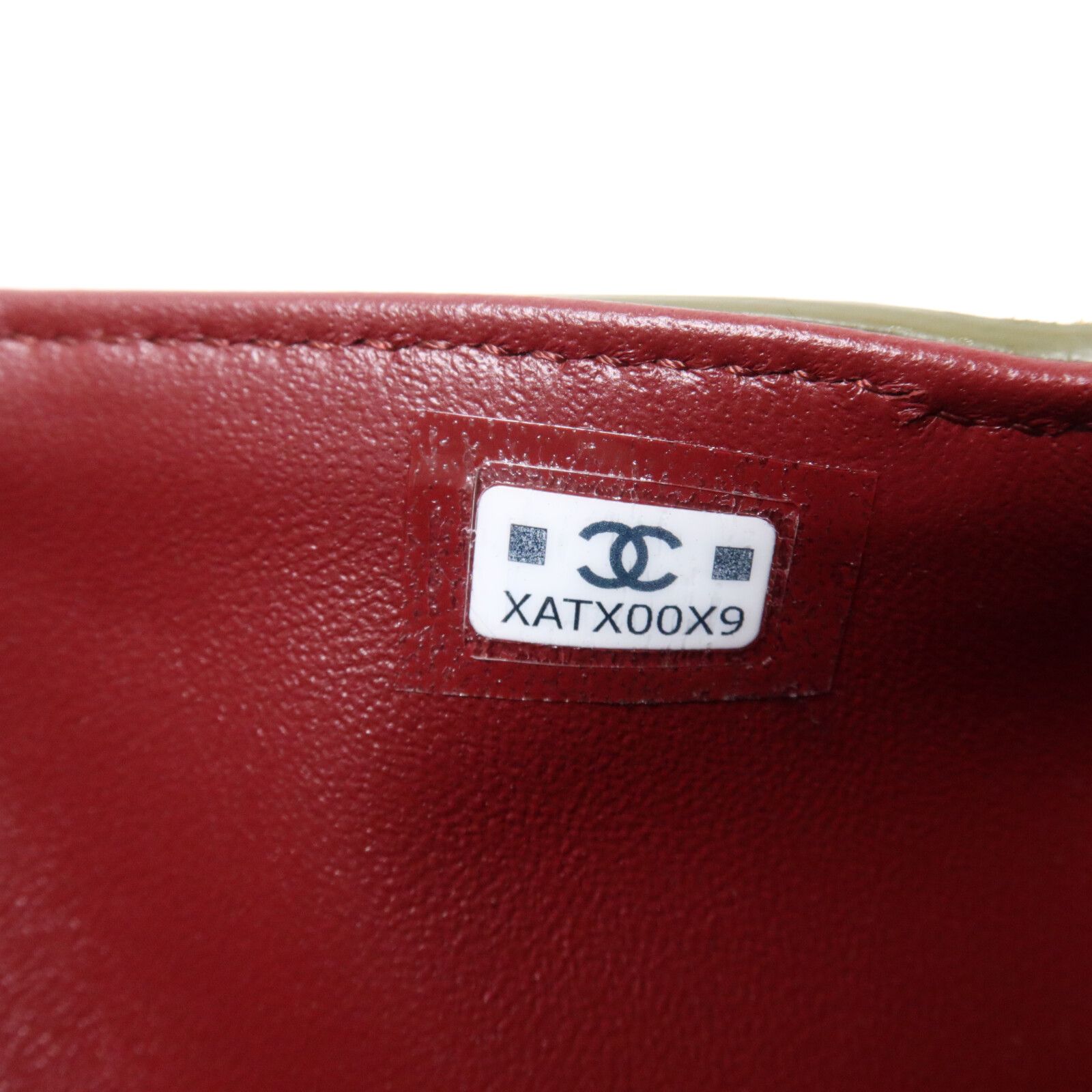 Barrel Clutch Bag with Chain Dark Khaki Suede and Calfskin w/GHW — view 8