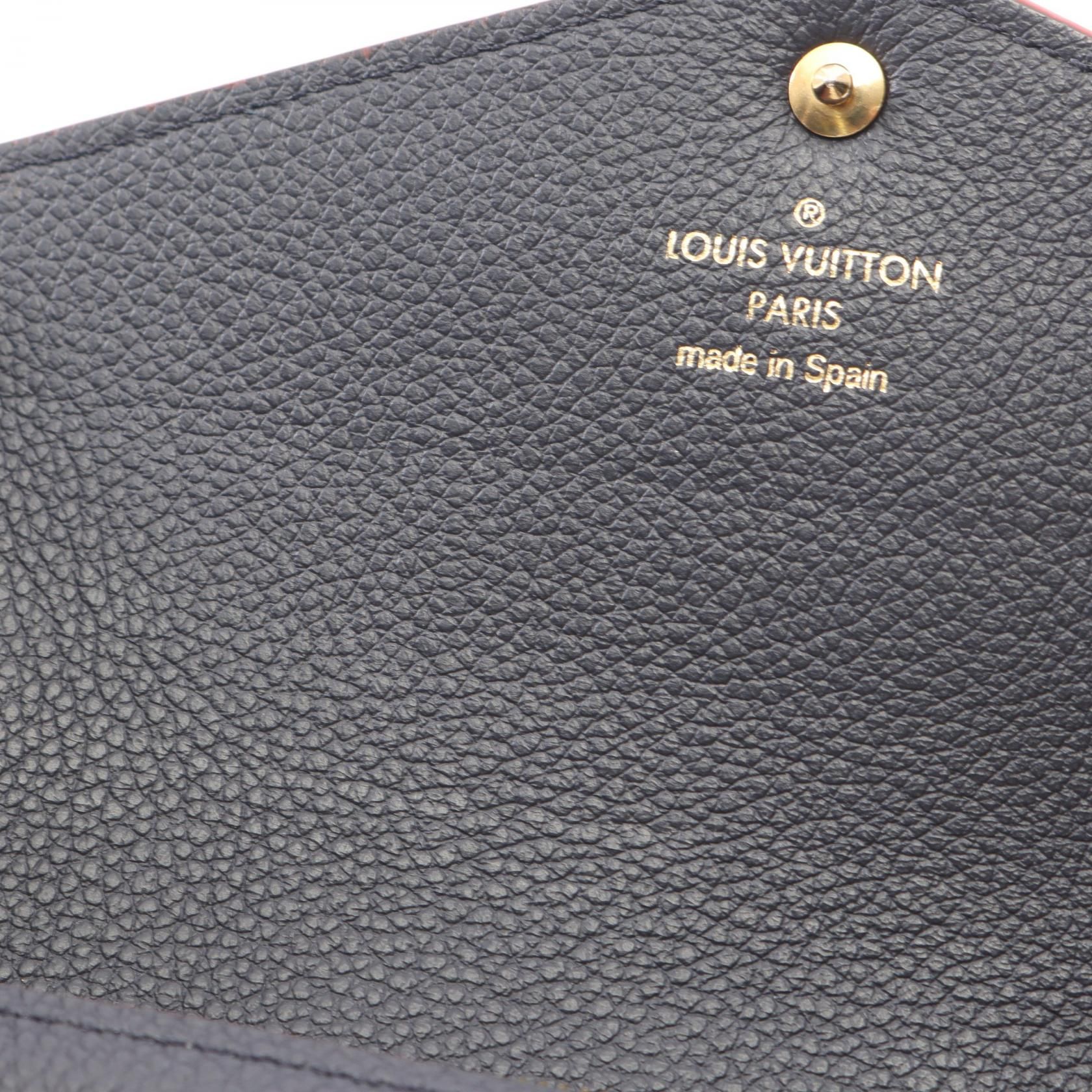 Portefeuille Sarah Marine Rouge Navy Bifoldpurse M 62125 — view 11