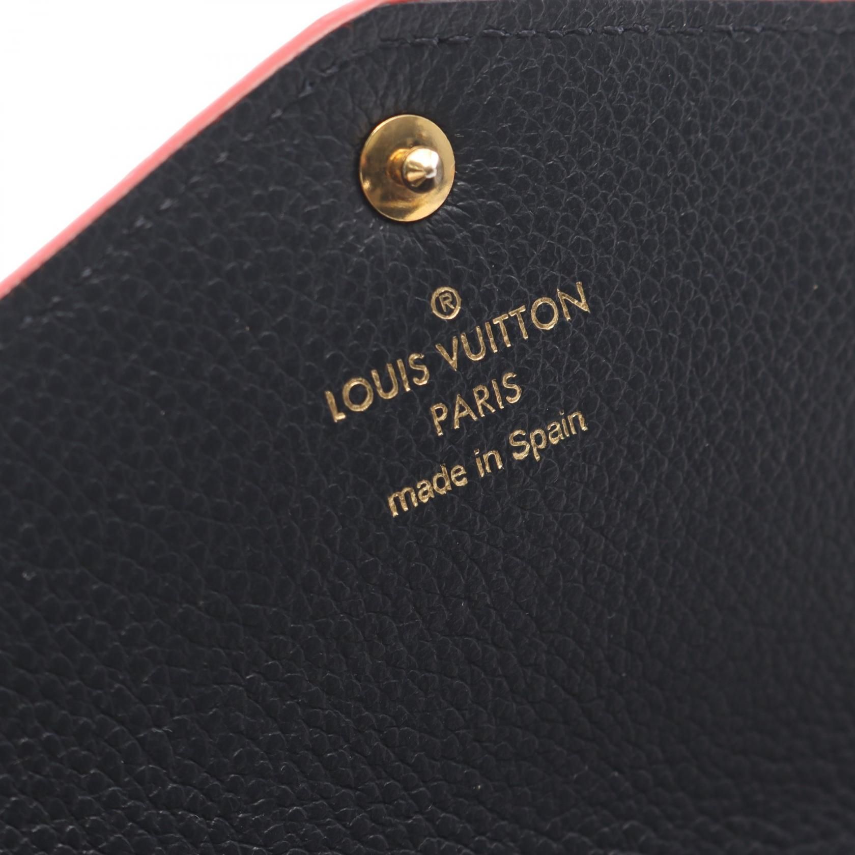 Portefeuille Sarah Marine Rouge Navy Bifoldpurse M 62125 — view 4