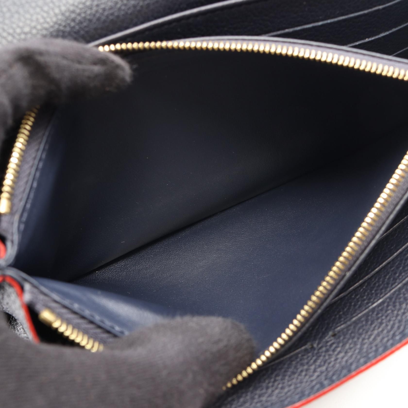 Portefeuille Sarah Marine Rouge Navy Bifoldpurse M 62125 — view 6