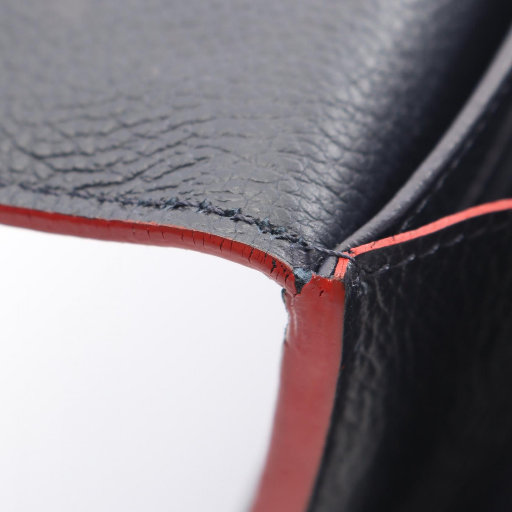 Portefeuille Sarah Marine Rouge Navy Bifoldpurse M 62125 — view 7