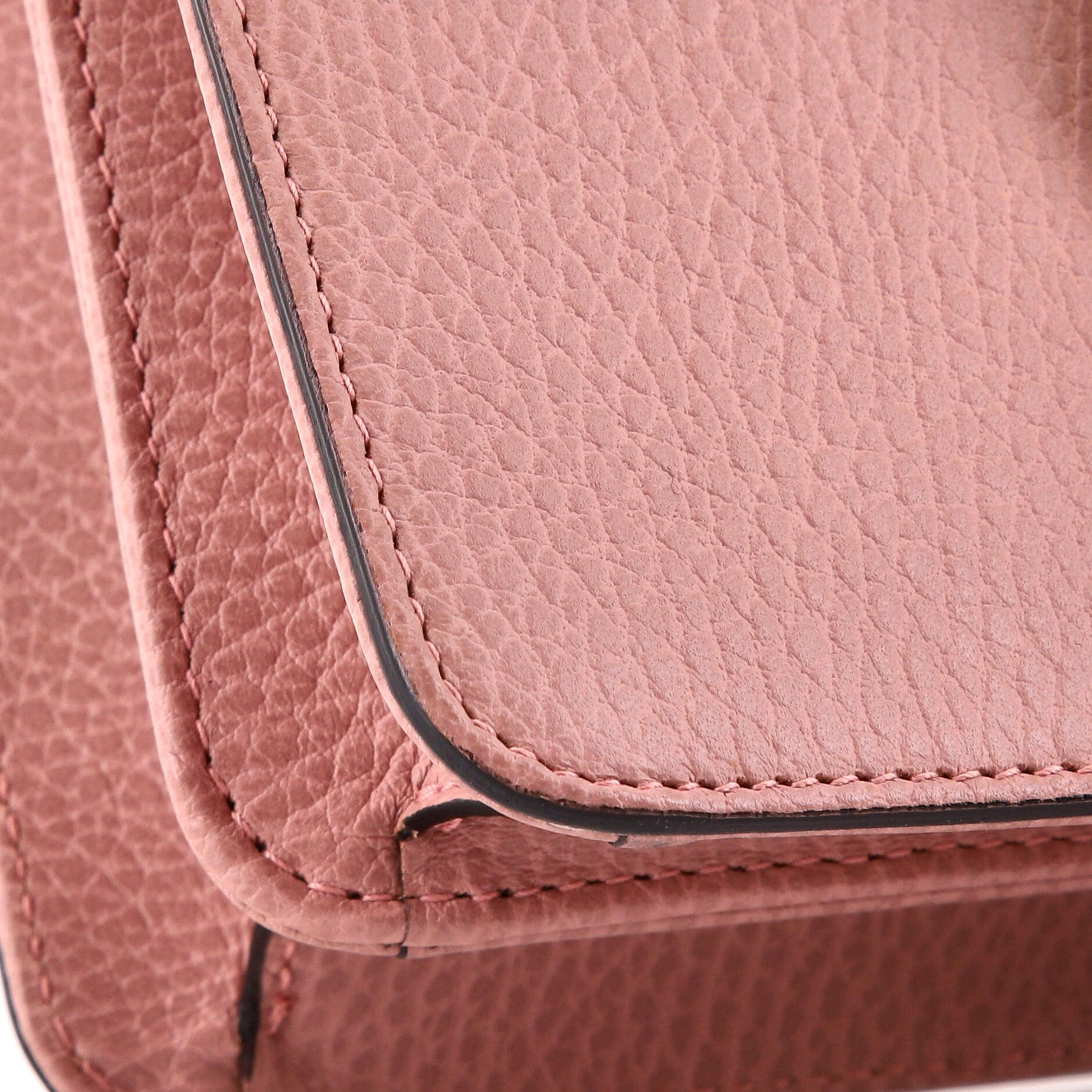 Interlocking Shoulder Bag Leather Small — view 7