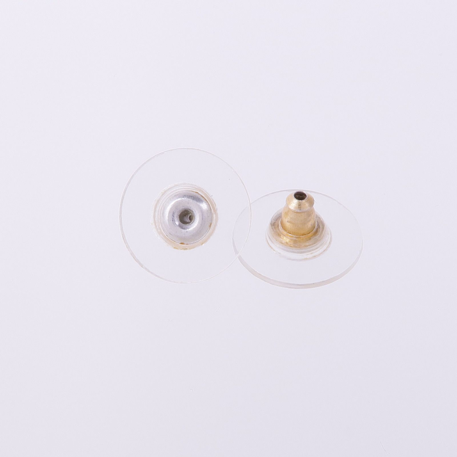 Goldtone Multicolor Crystal CC Drop Earrings — view 5