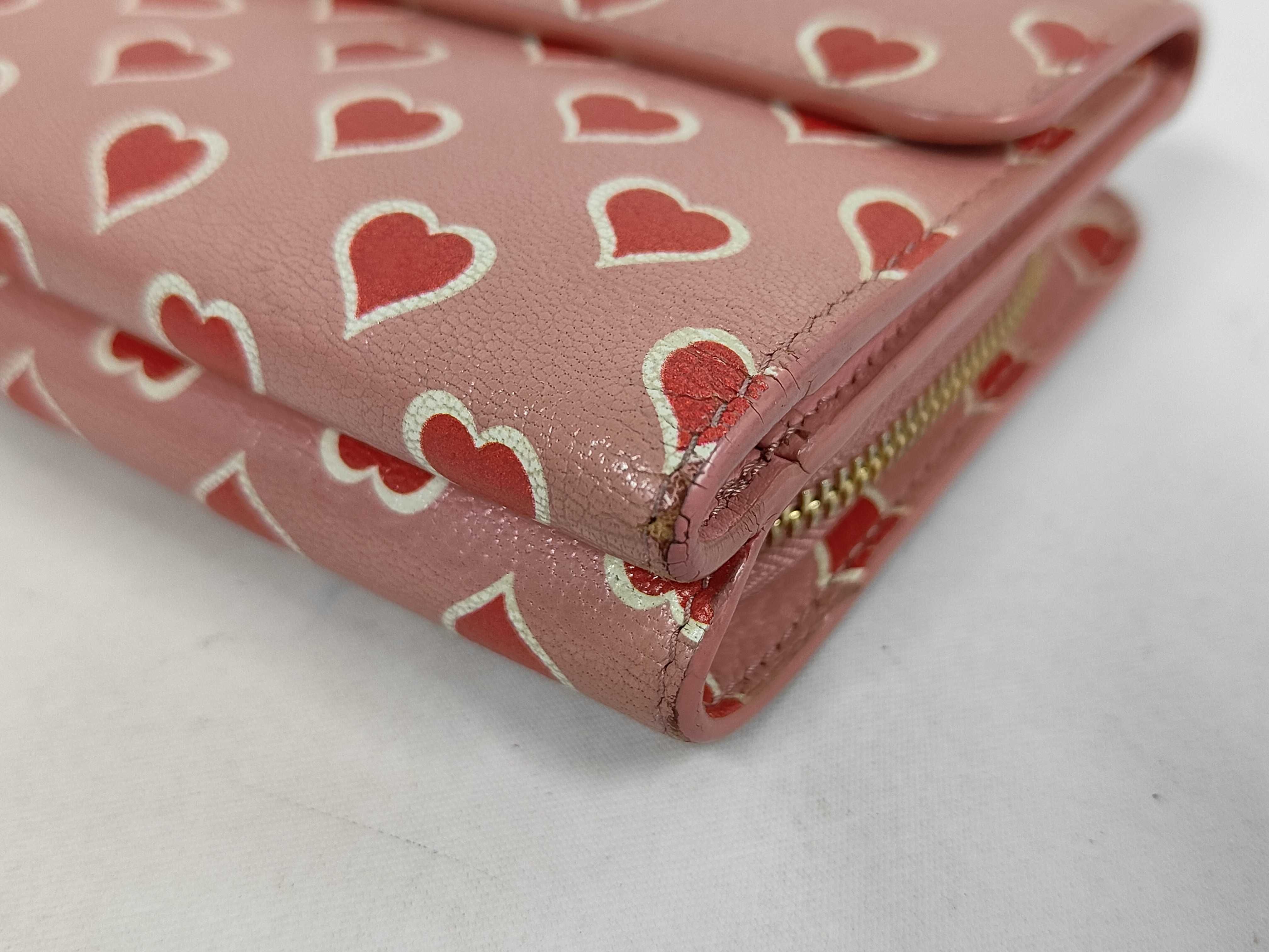 wallet, pink/heart design — view 3