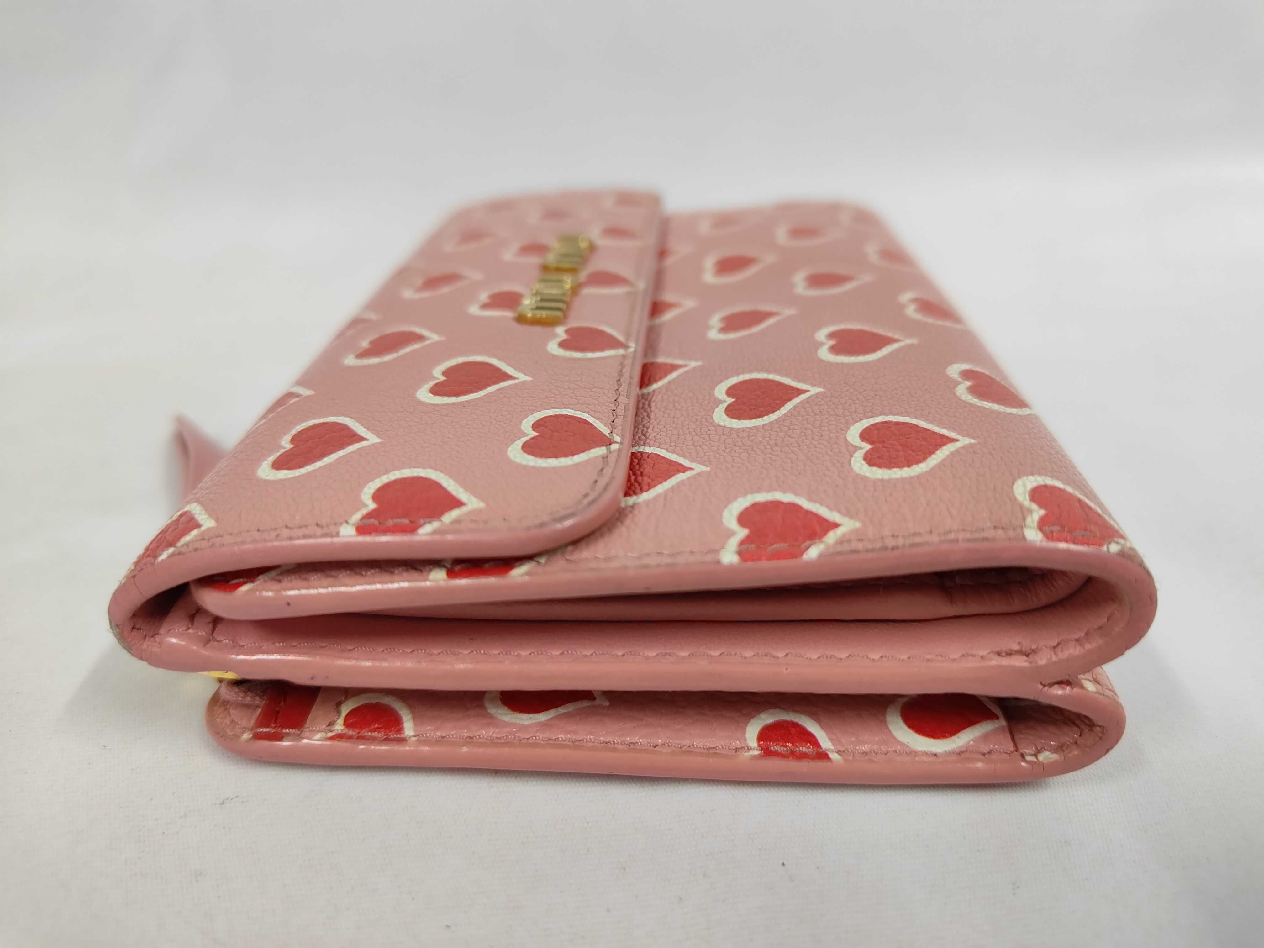 wallet, pink/heart design — view 5