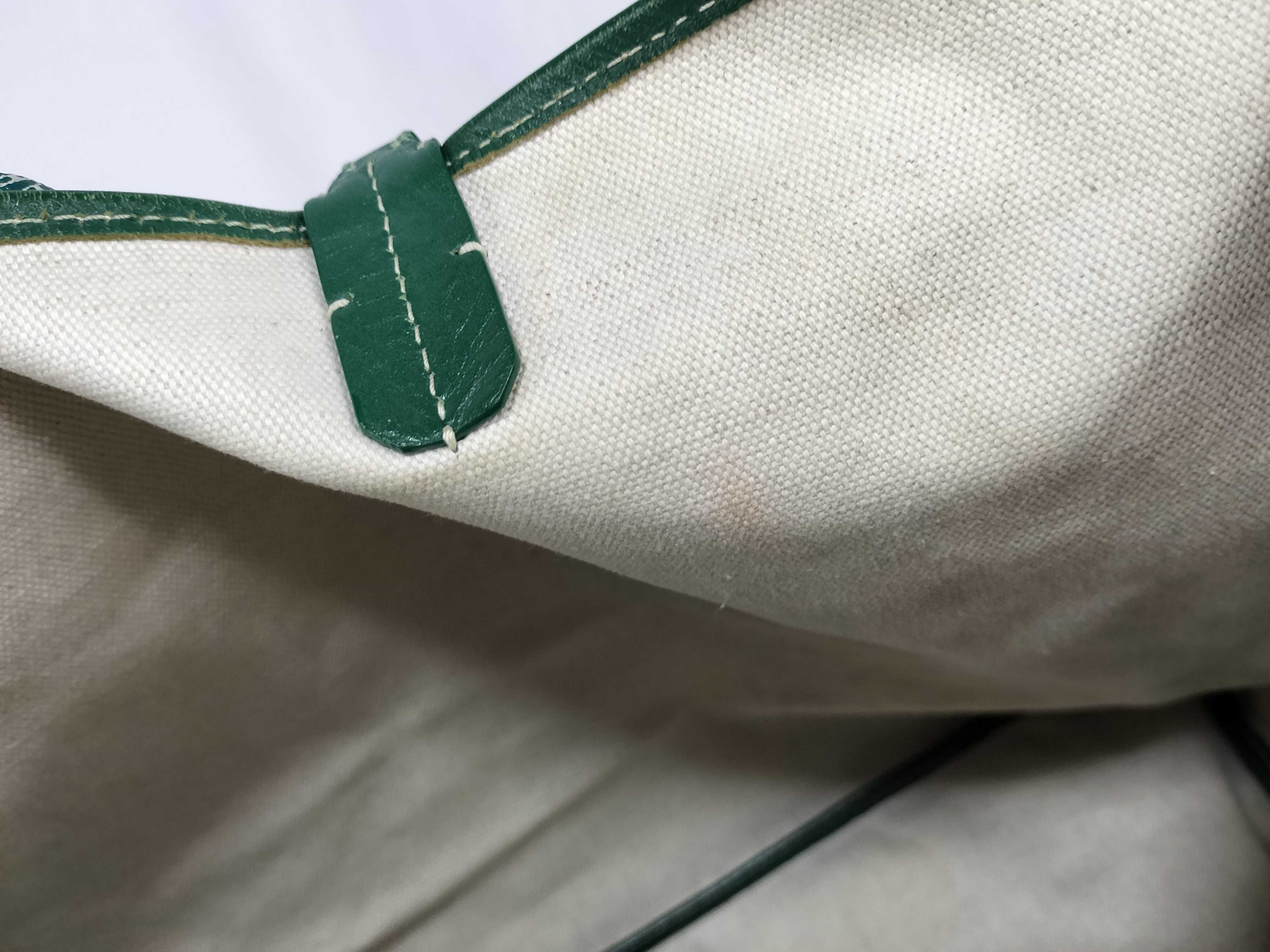 Saint Louis Leather Tote Bag with Pouch — view 12