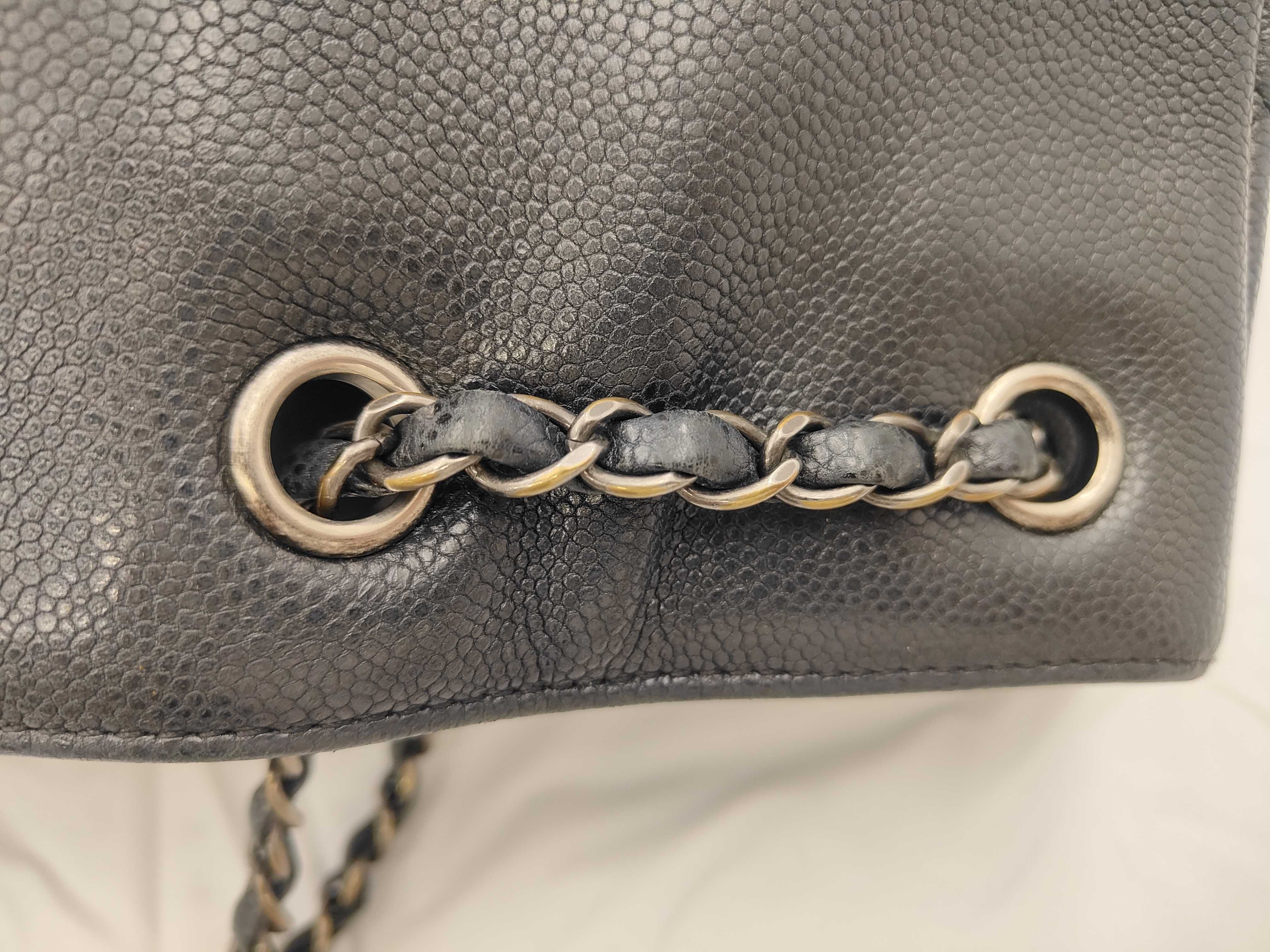 Caviar Tote Bag (Black) — view 5