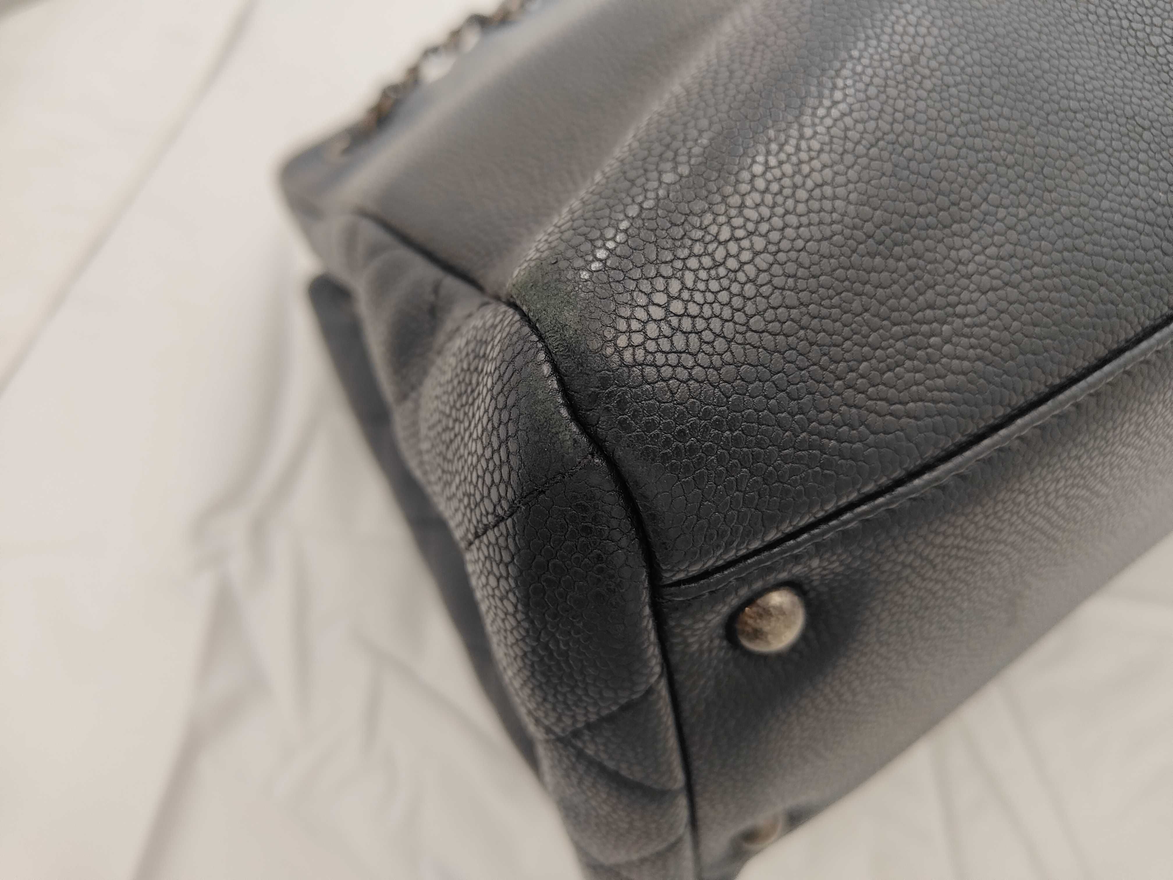 Caviar Tote Bag (Black) — view 6