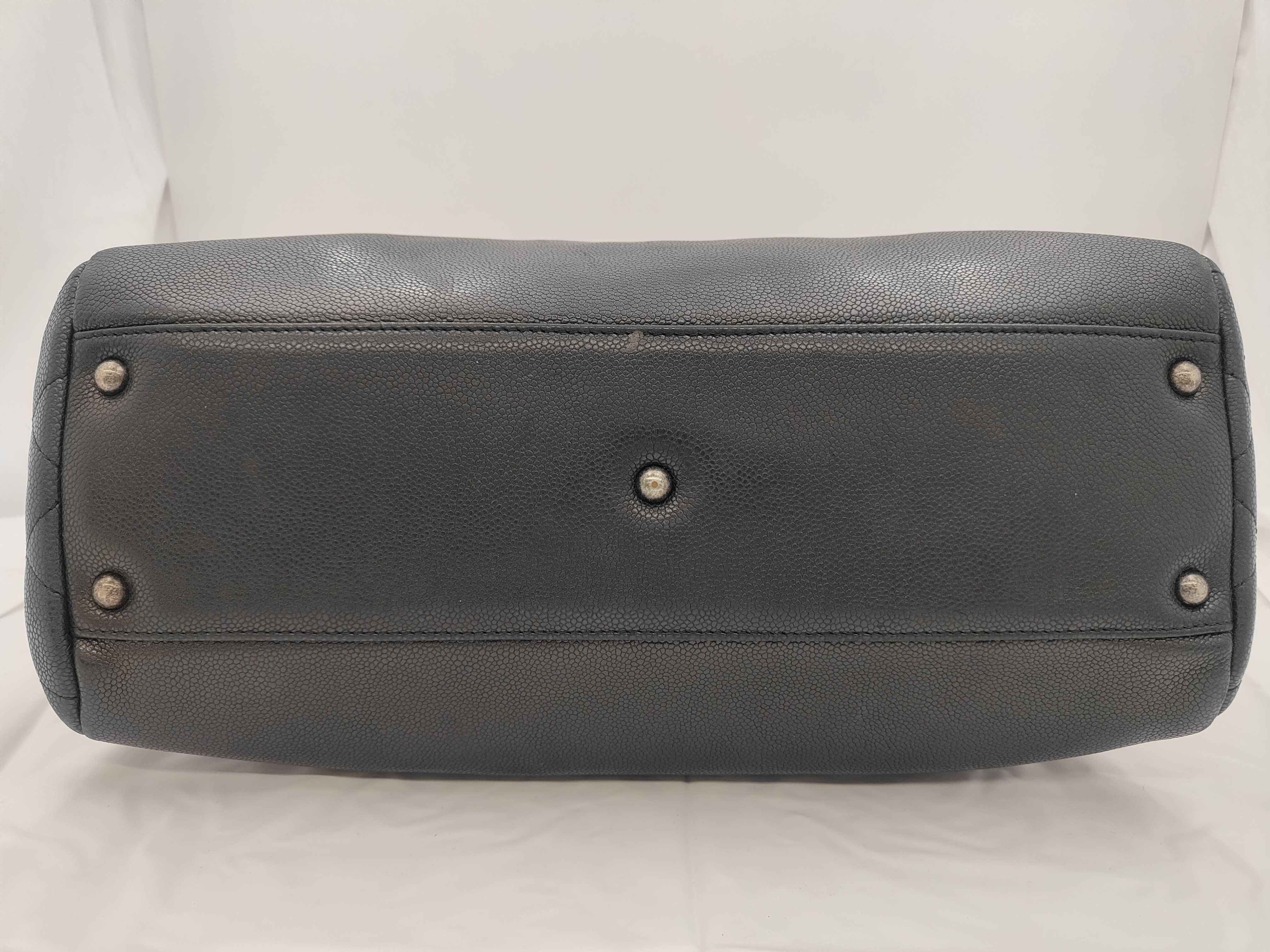 Caviar Tote Bag (Black) — view 7