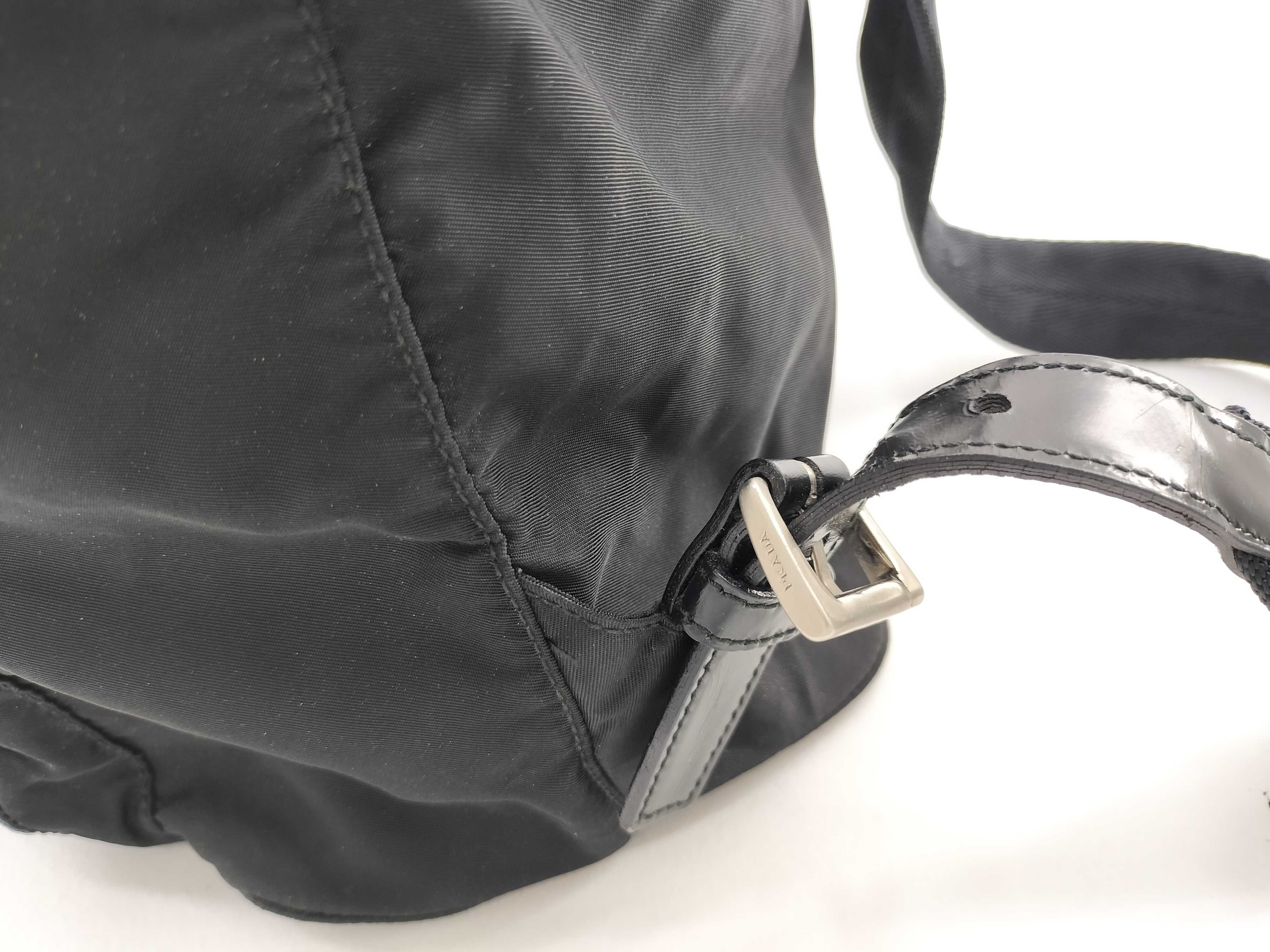 nylon backpack with triangular logo. — view 4