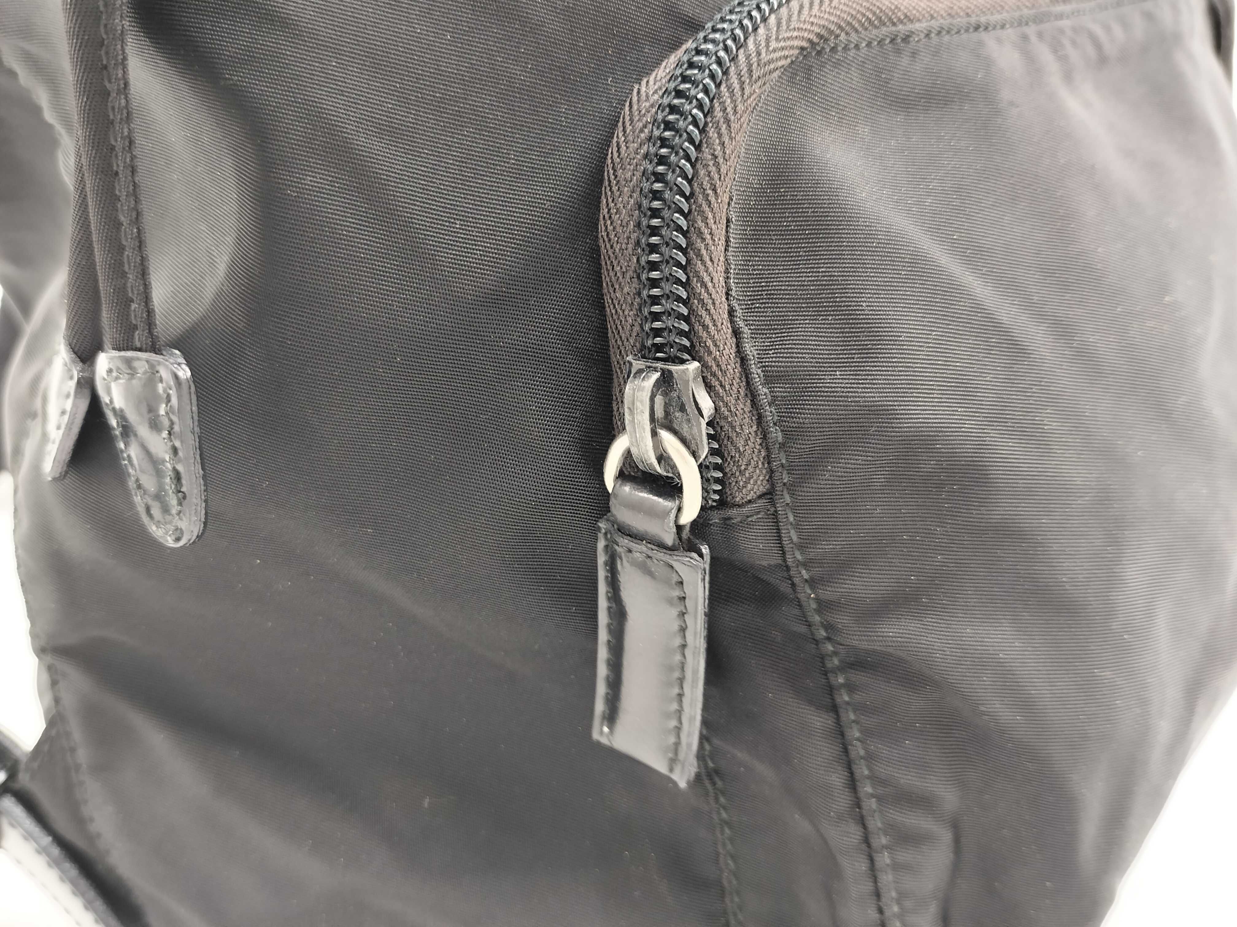 nylon backpack with triangular logo. — view 9