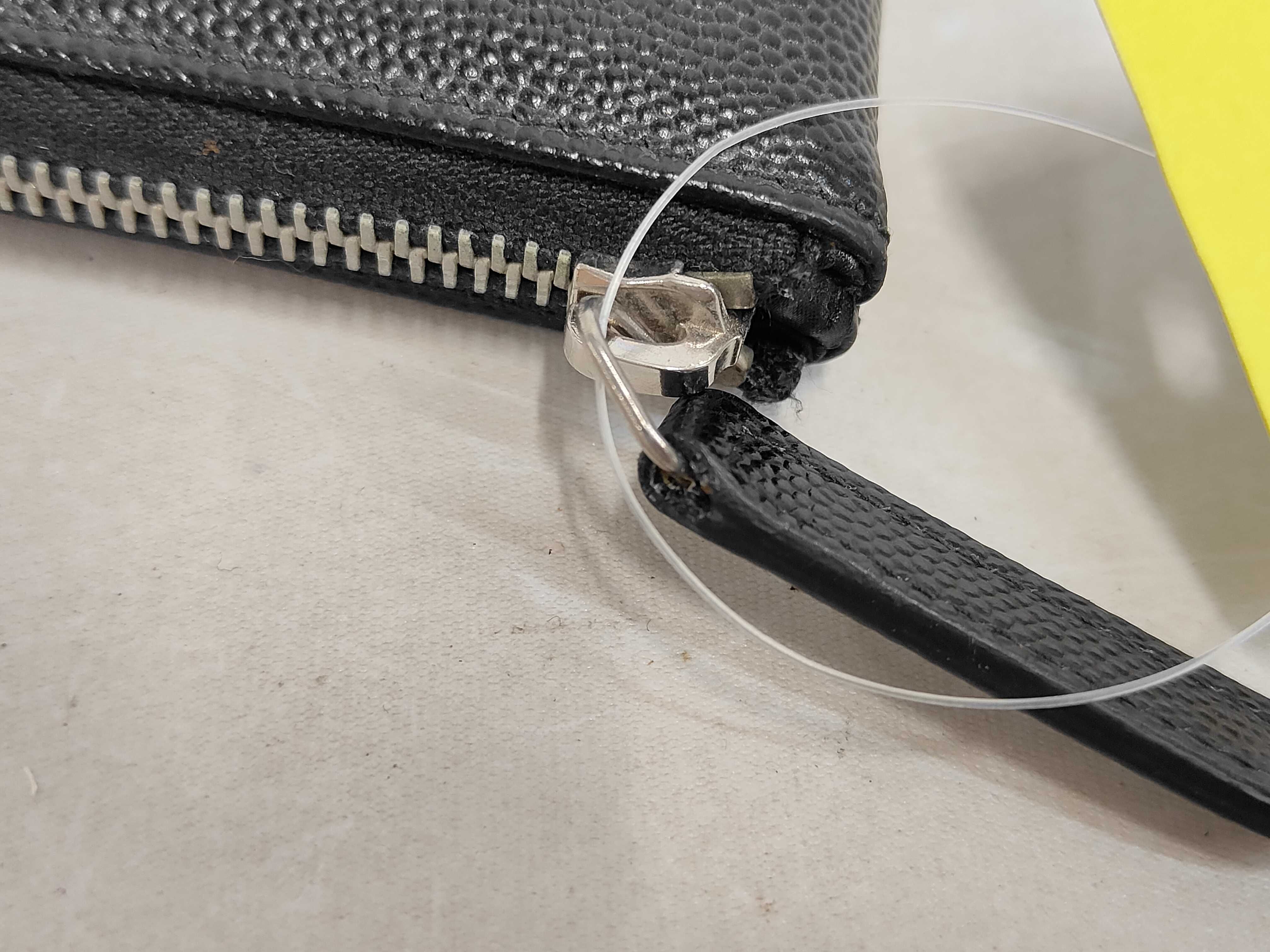 Caviar Skin Deauville Metal Studded Clutch Bag — view 5