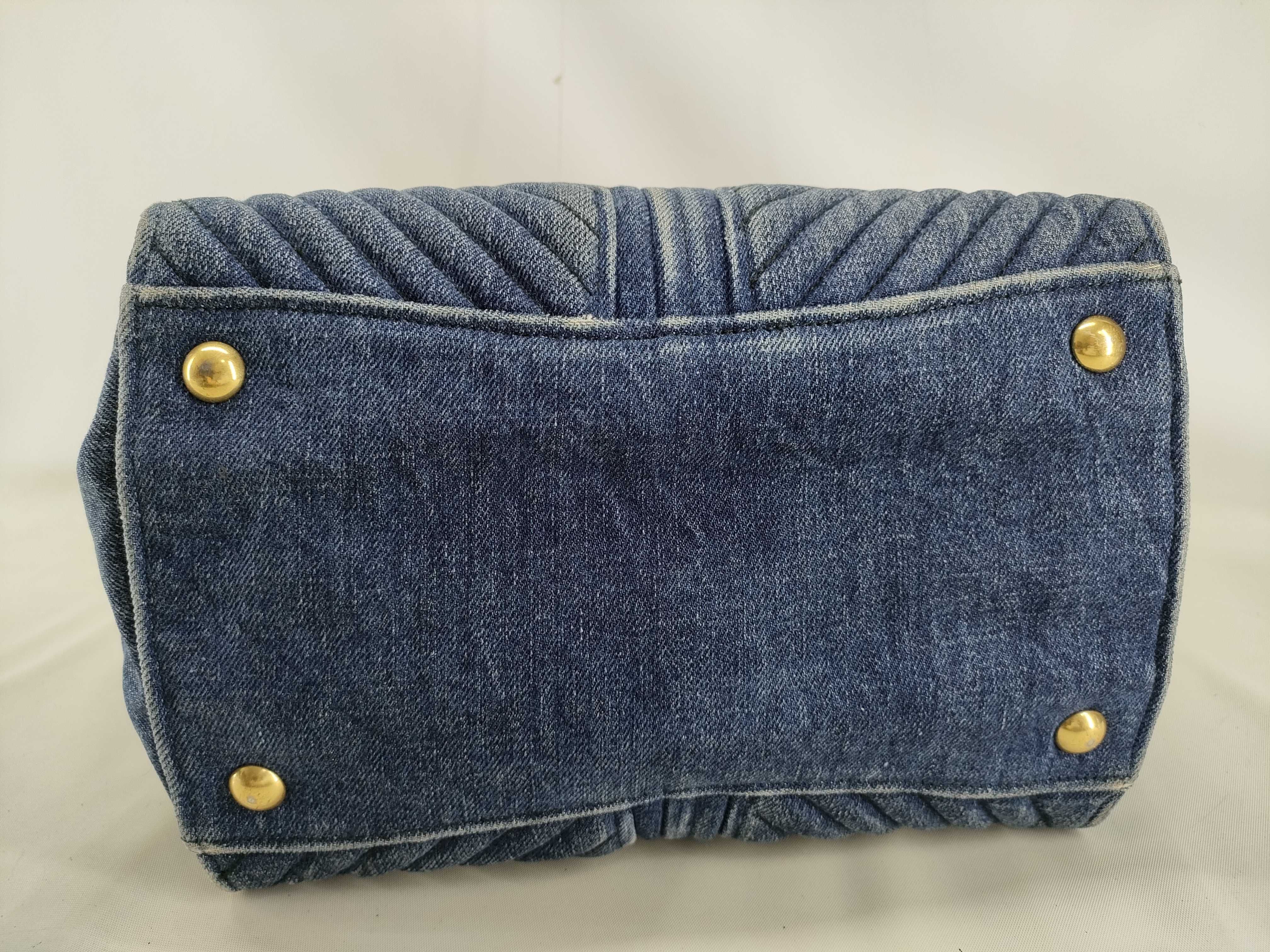 denim/biker handbag — view 3