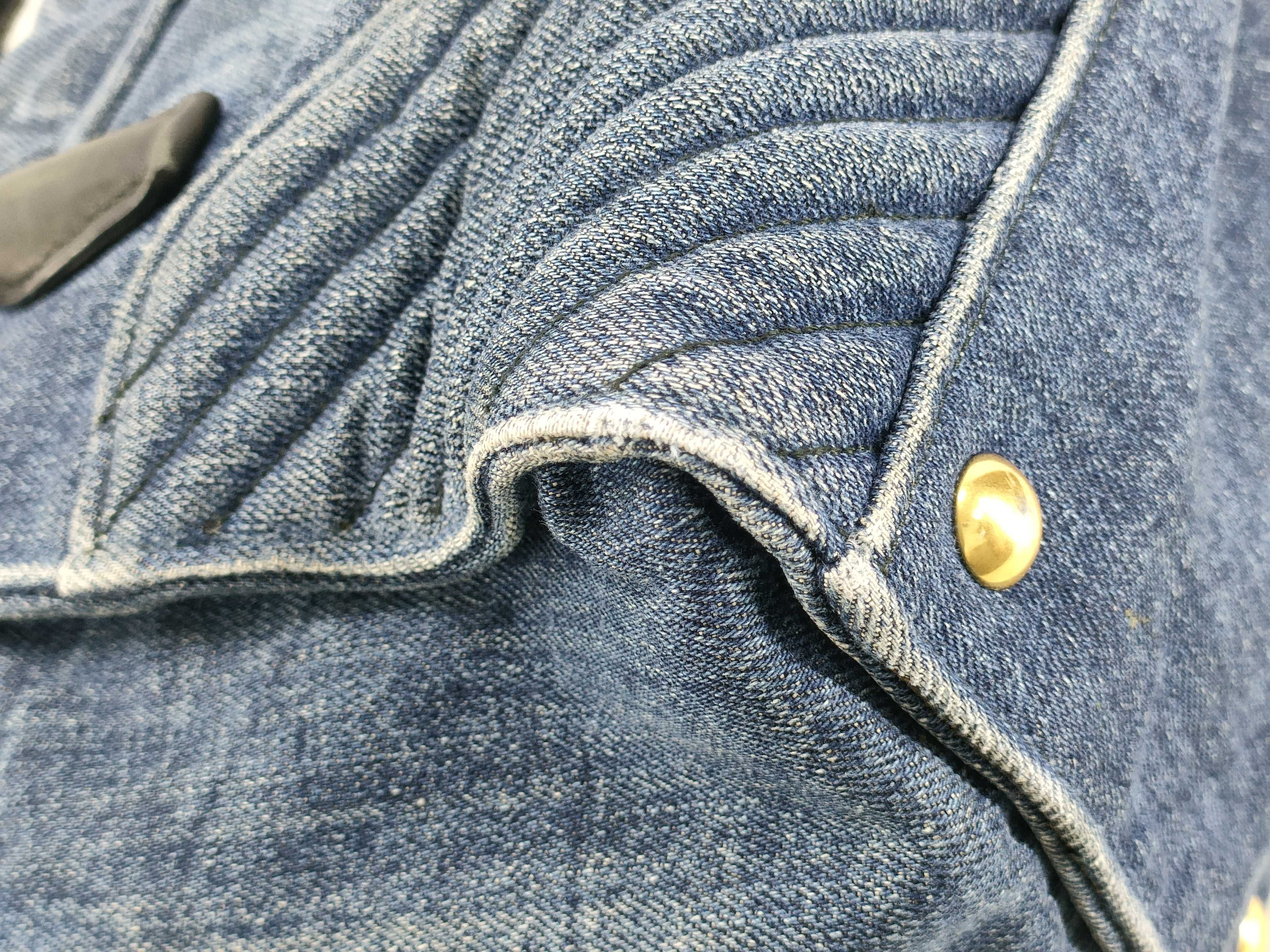 denim/biker handbag — view 4
