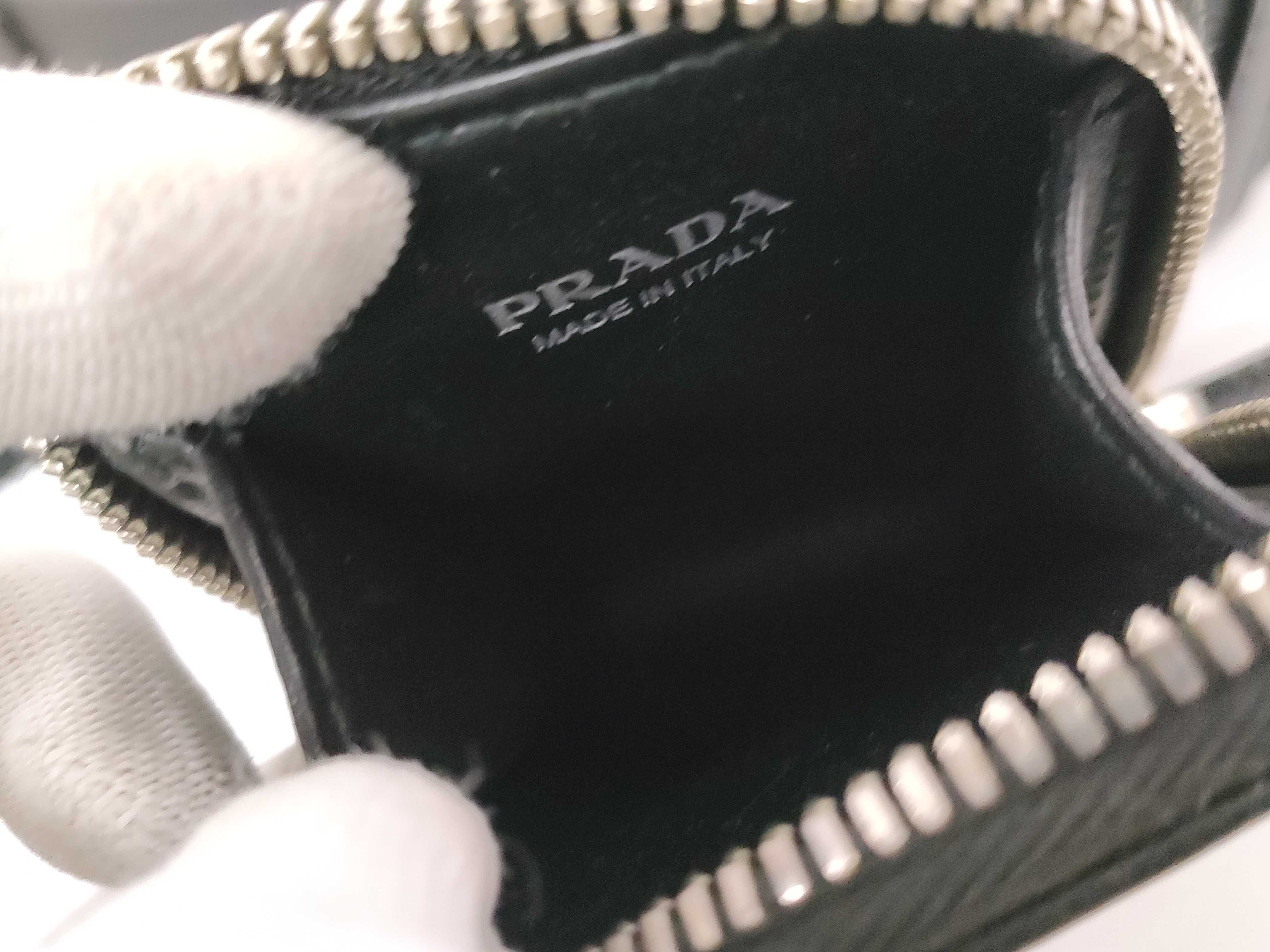 Saffiano Leather Shoulder Bag with Pouch — view 14