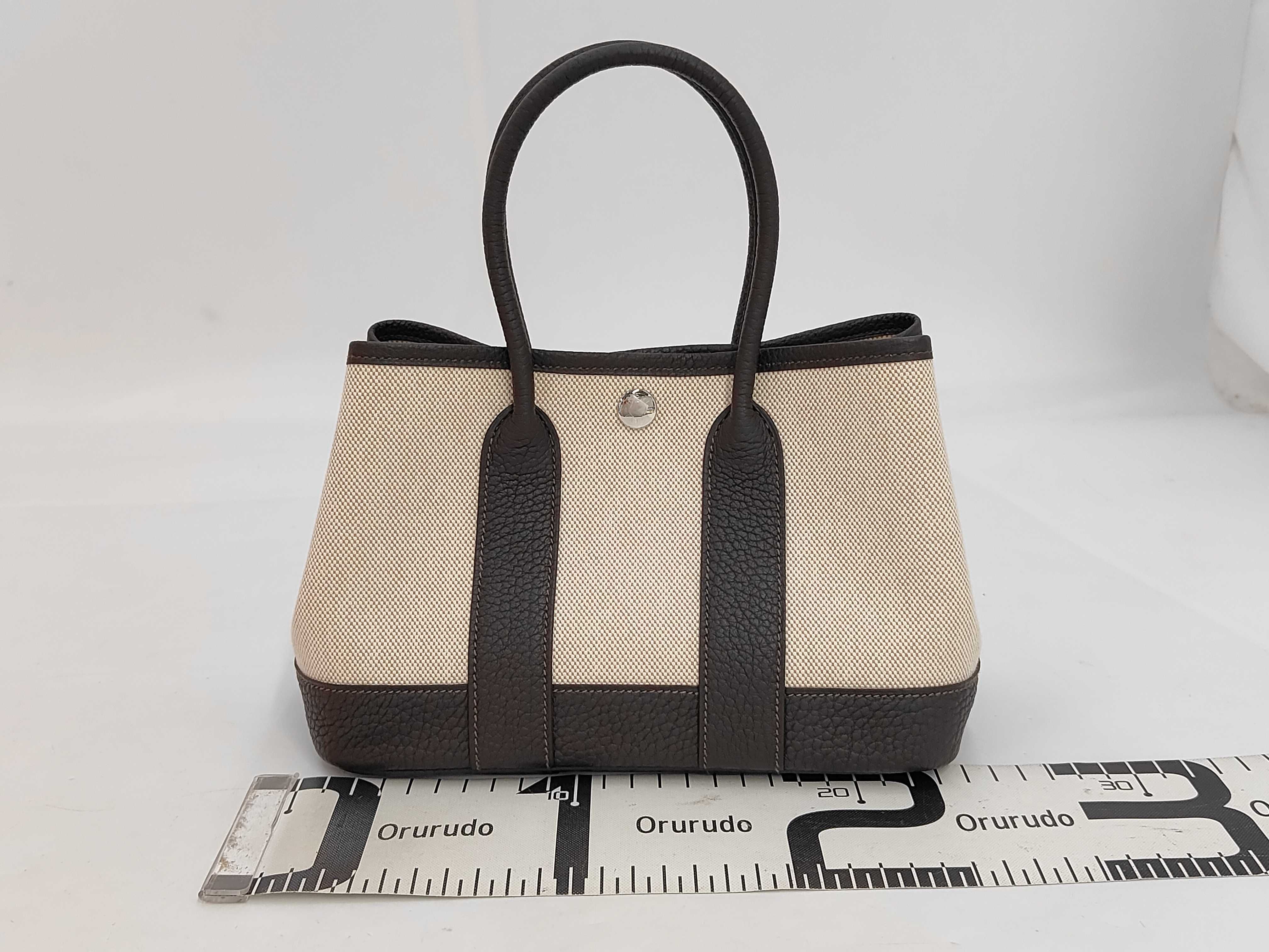 Neo Garden 23 Beblanc/Ecru x Toile H/Negonda x Silver Hardware x K Stamp Handbag — view 2