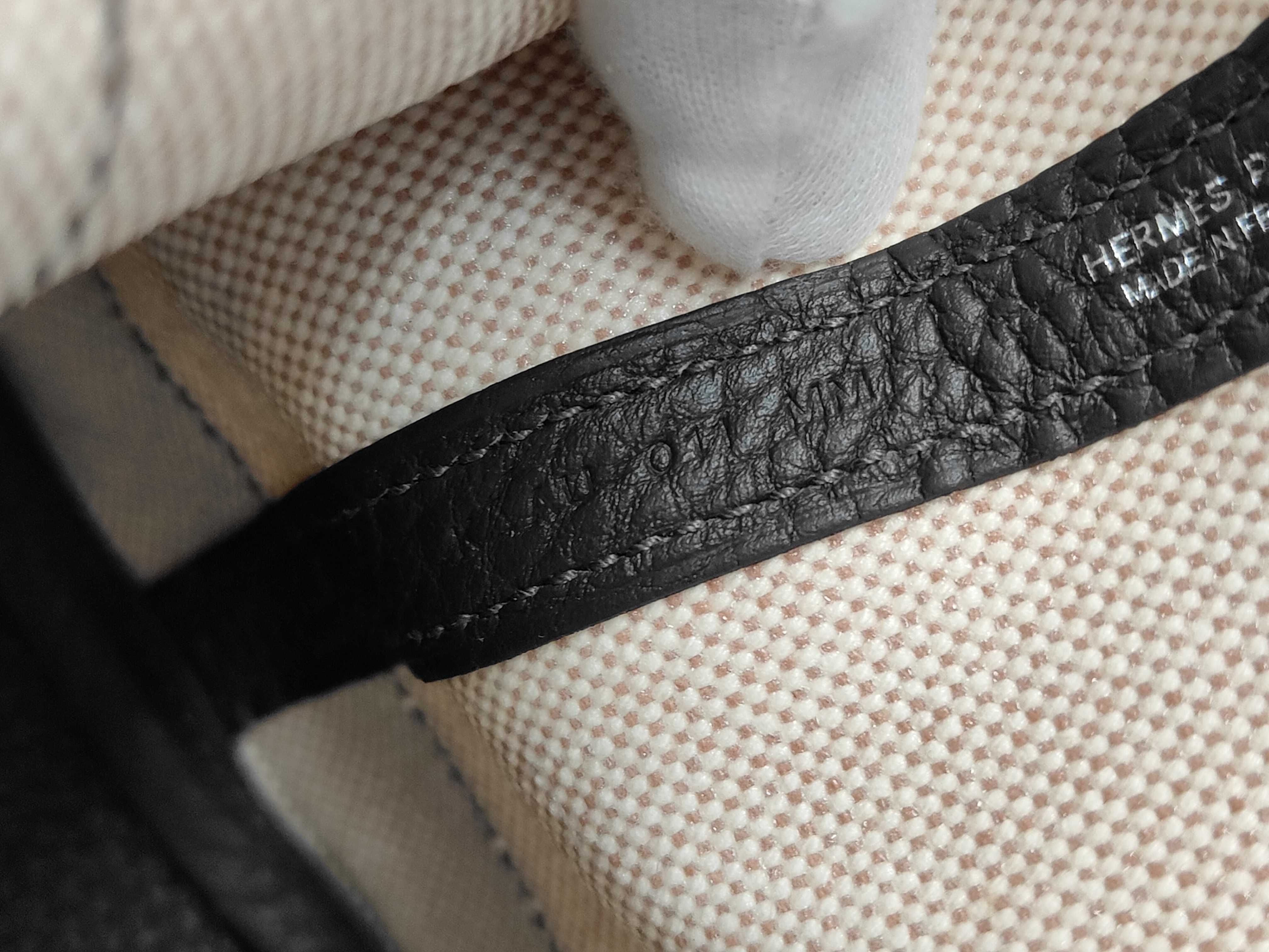 Neo Garden 23 Beblanc/Ecru x Toile H/Negonda x Silver Hardware x K Stamp Handbag — view 11