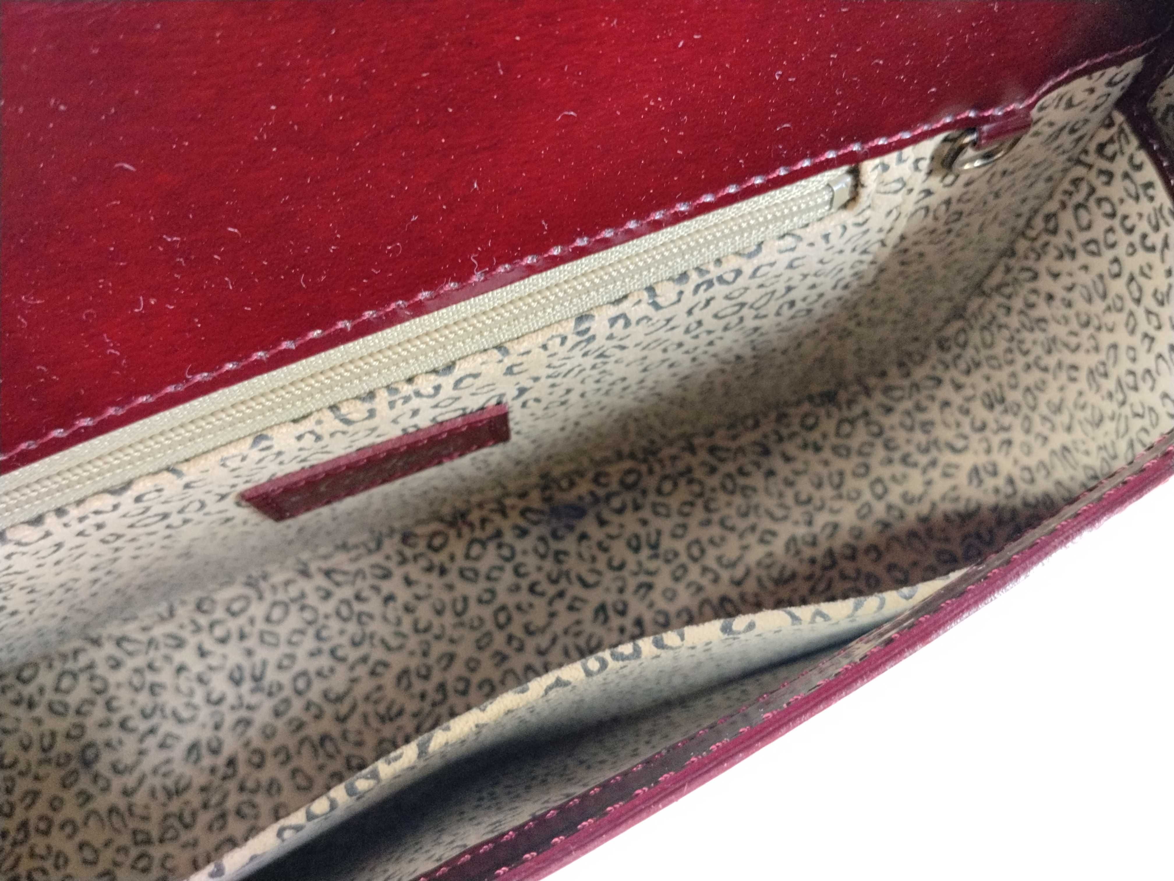 Panther Shoulder Bag, Bordeaux — view 14