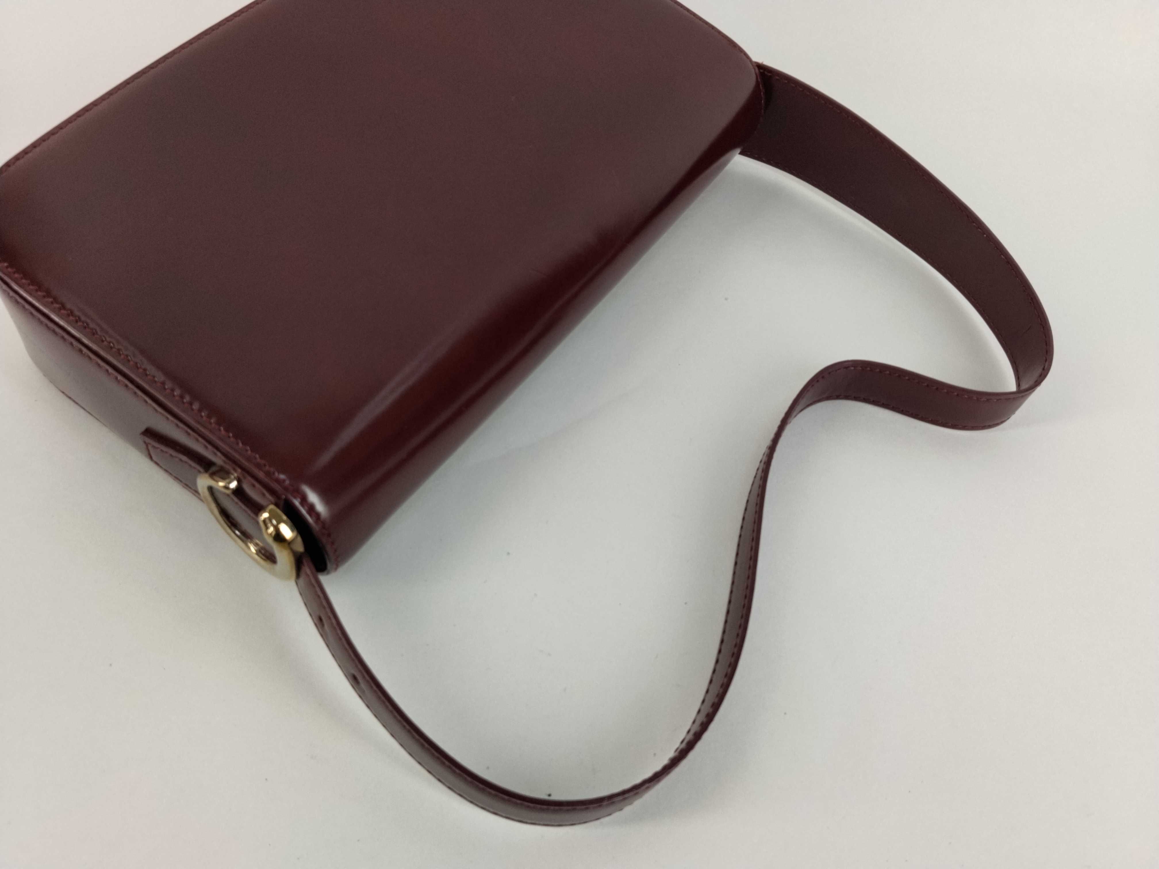 Panther Shoulder Bag, Bordeaux — view 3