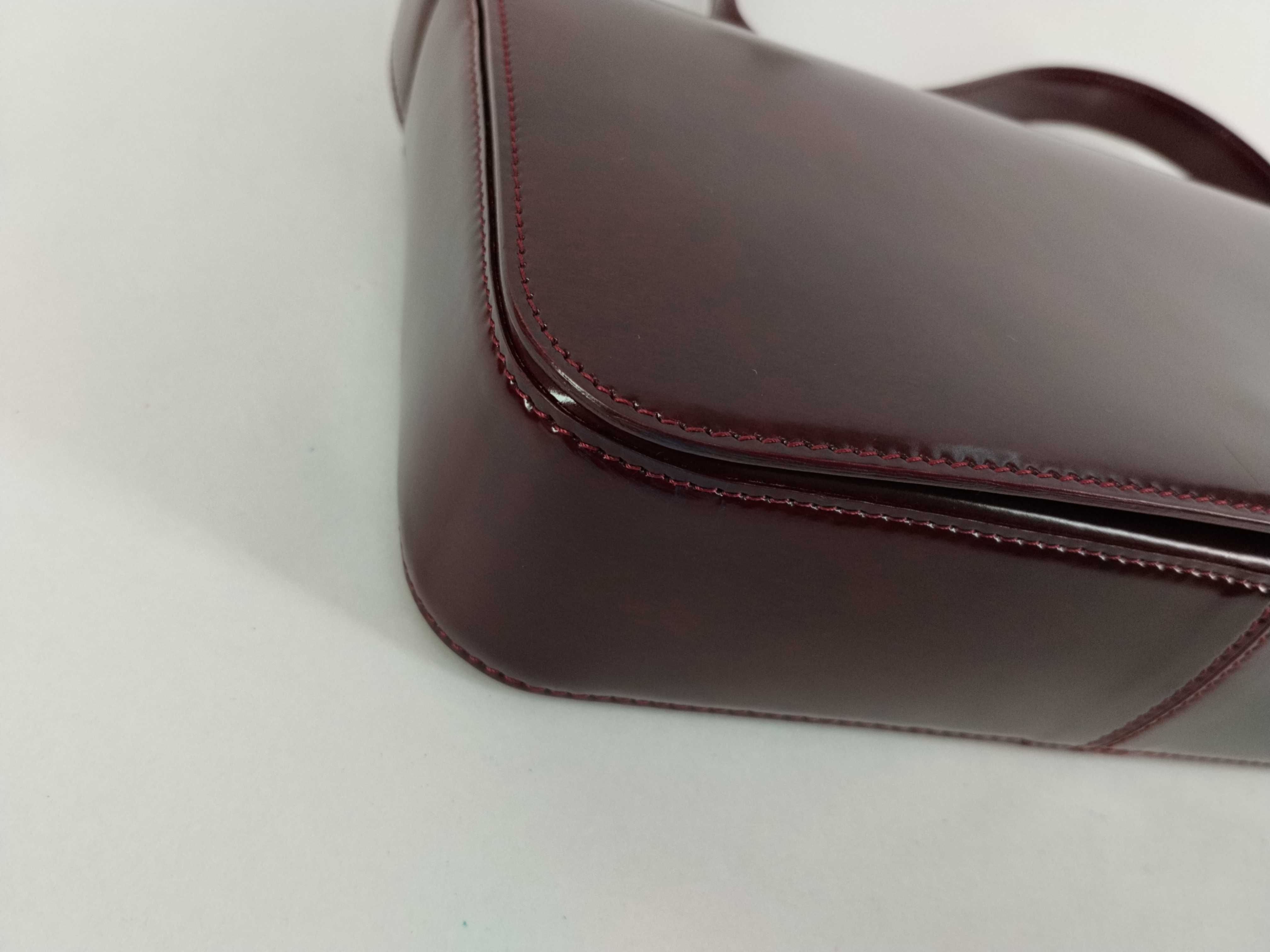 Panther Shoulder Bag, Bordeaux — view 6