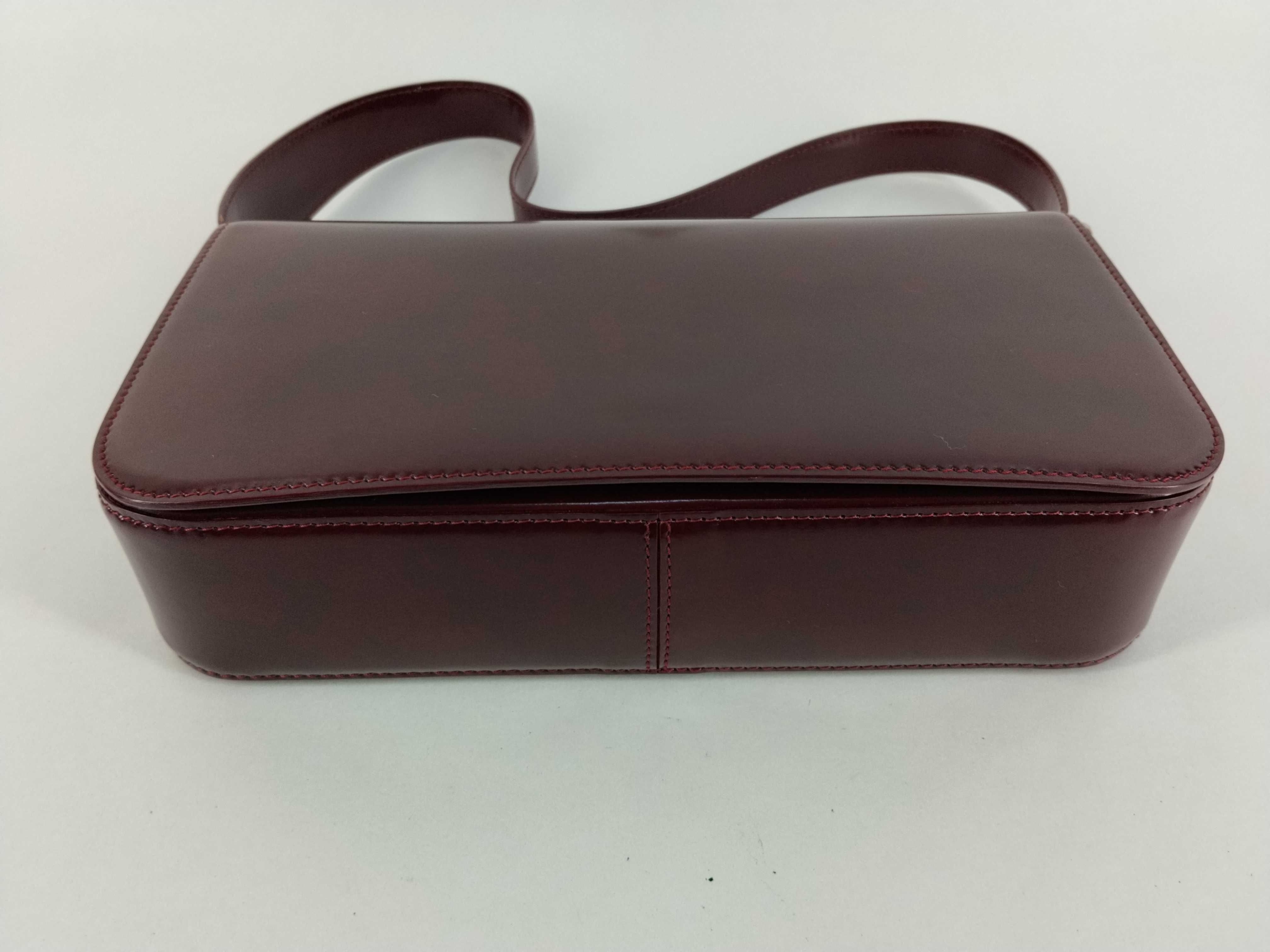 Panther Shoulder Bag, Bordeaux — view 7