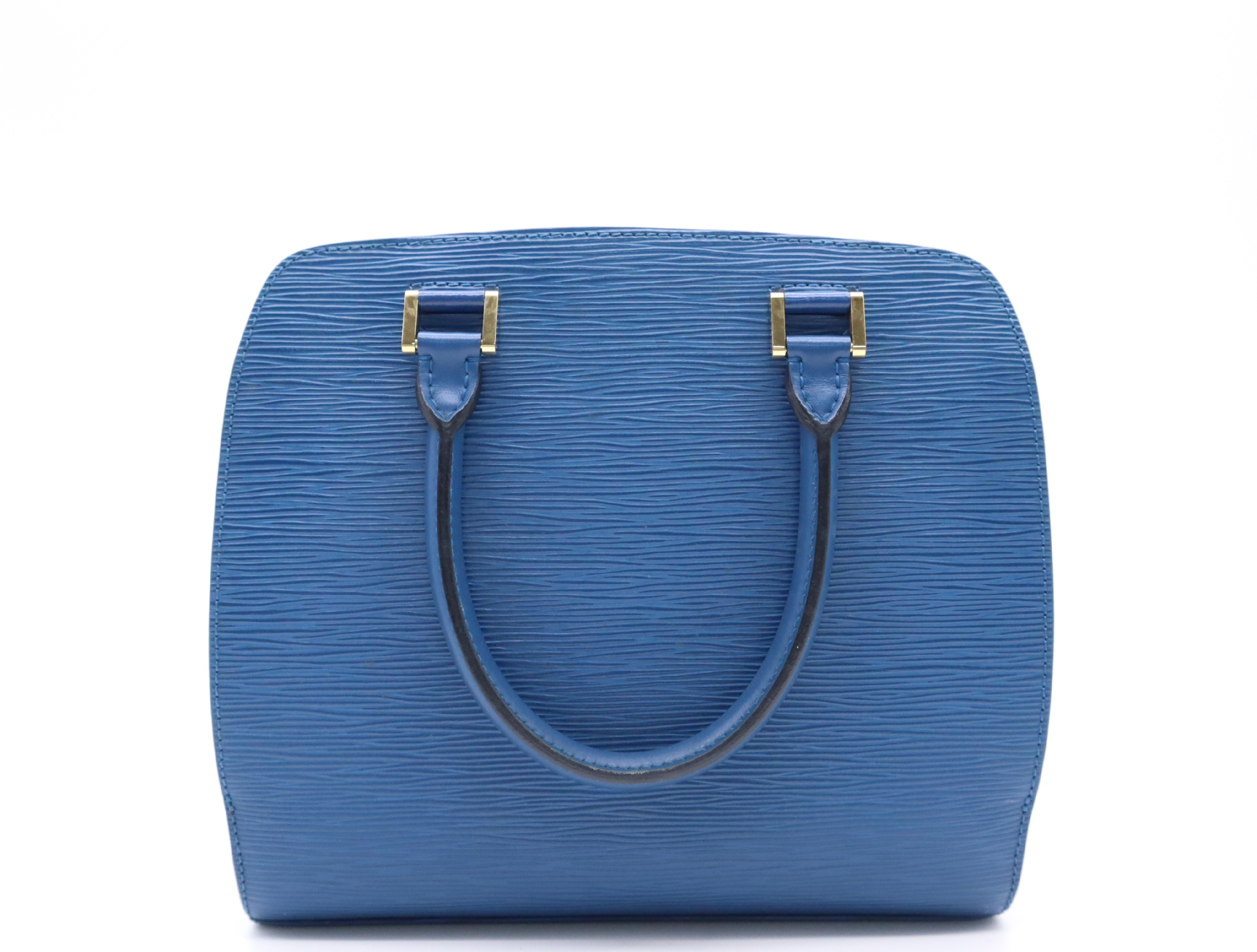 M52055 Epi Pont Neuf Toledo Blue Handbag — view 2