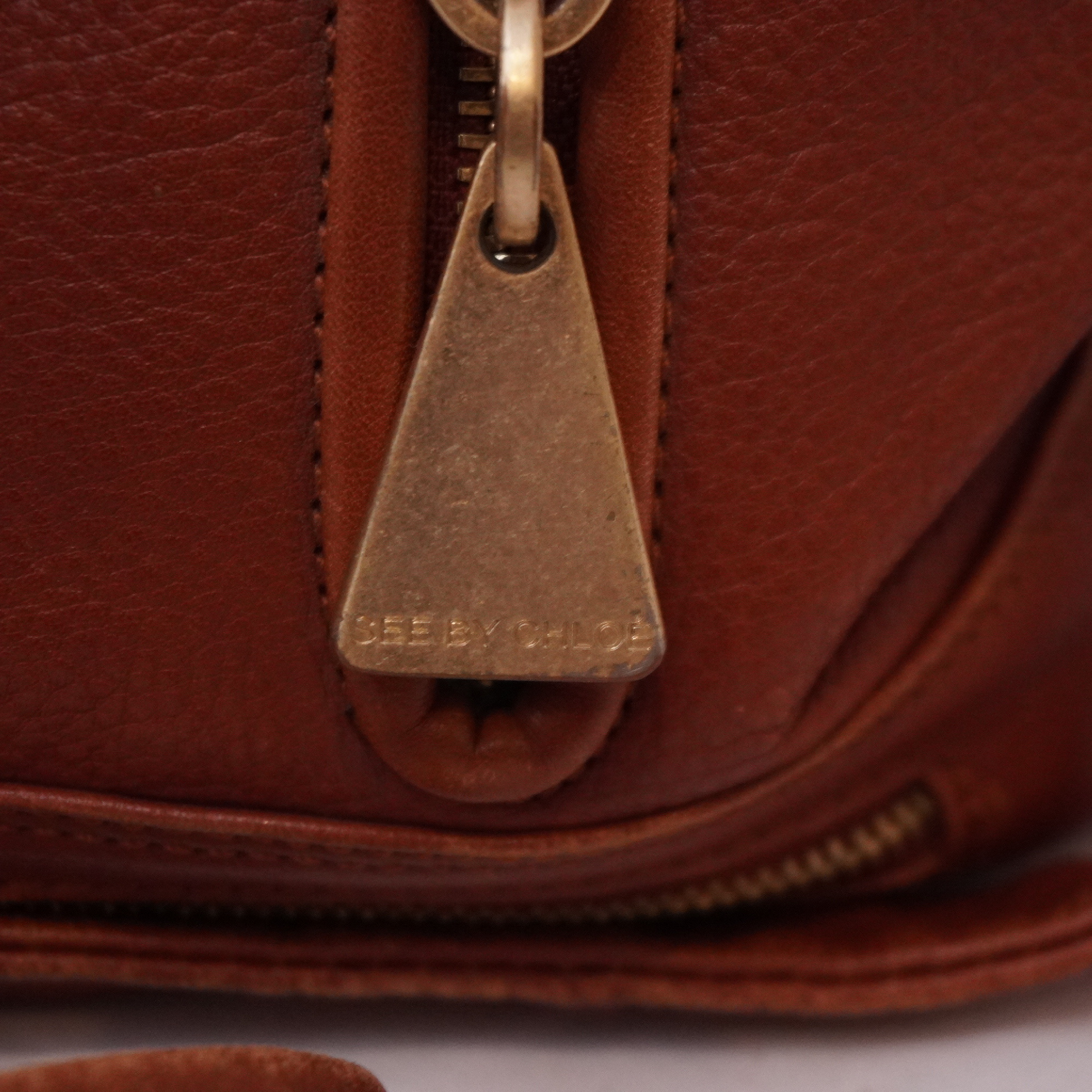 SEE BY CHLOE 2-way genuine leather shoulder bag/handbag — view 2