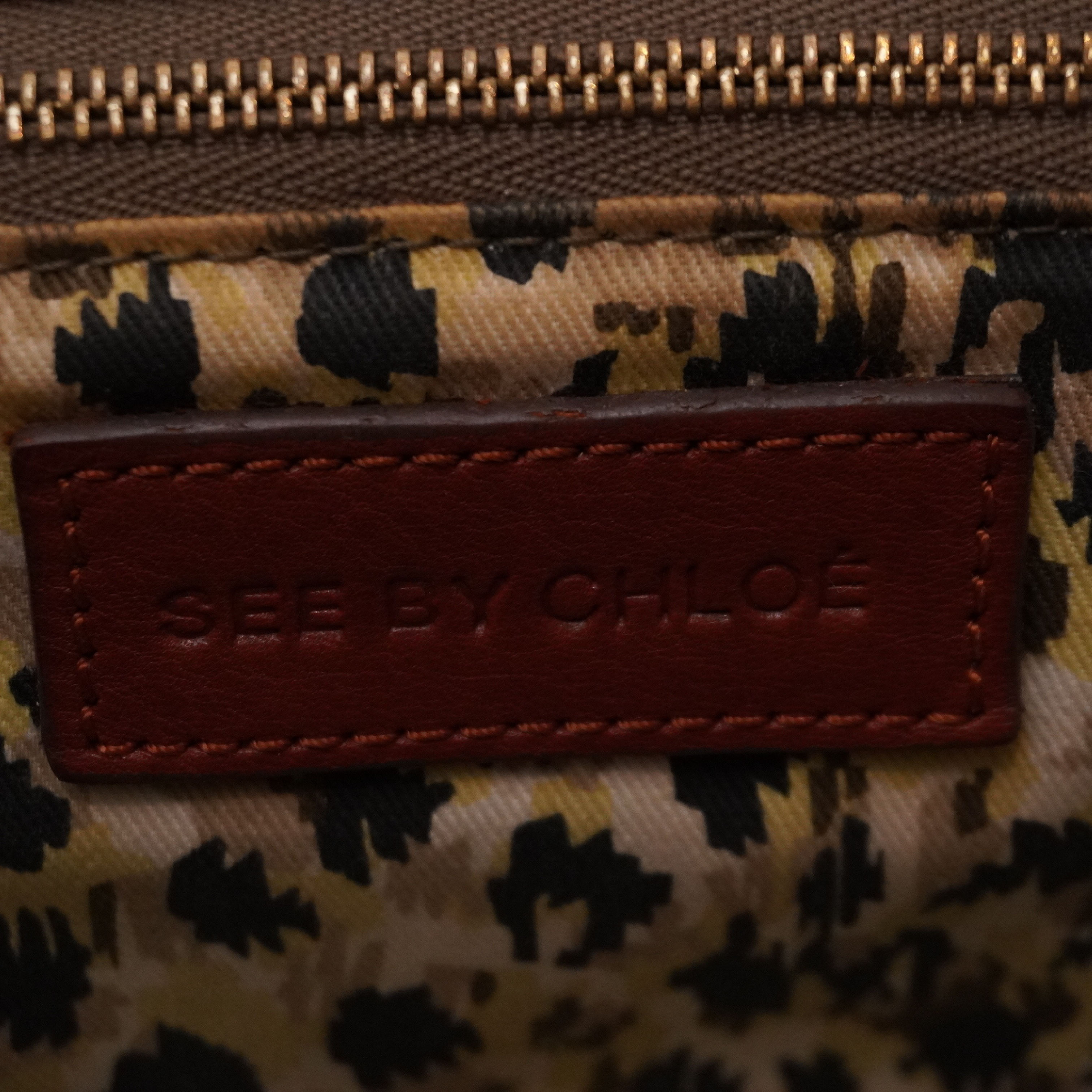 SEE BY CHLOE 2-way genuine leather shoulder bag/handbag — view 11