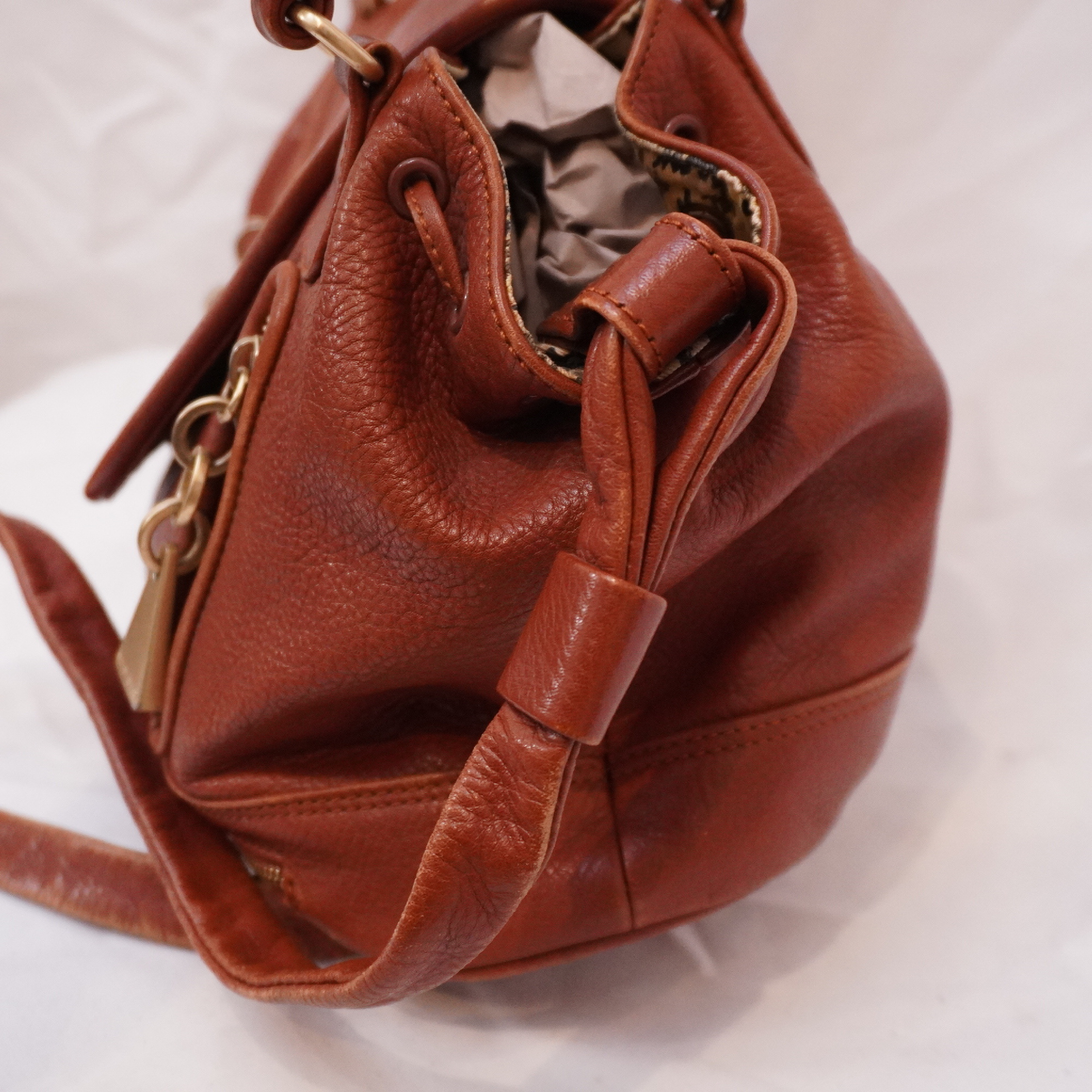 SEE BY CHLOE 2-way genuine leather shoulder bag/handbag — view 4