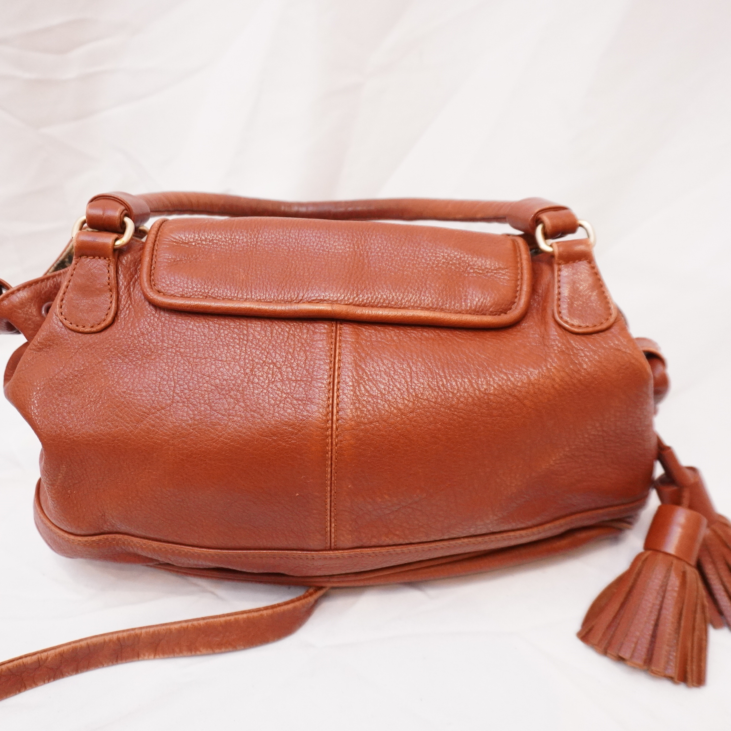 SEE BY CHLOE 2-way genuine leather shoulder bag/handbag — view 5
