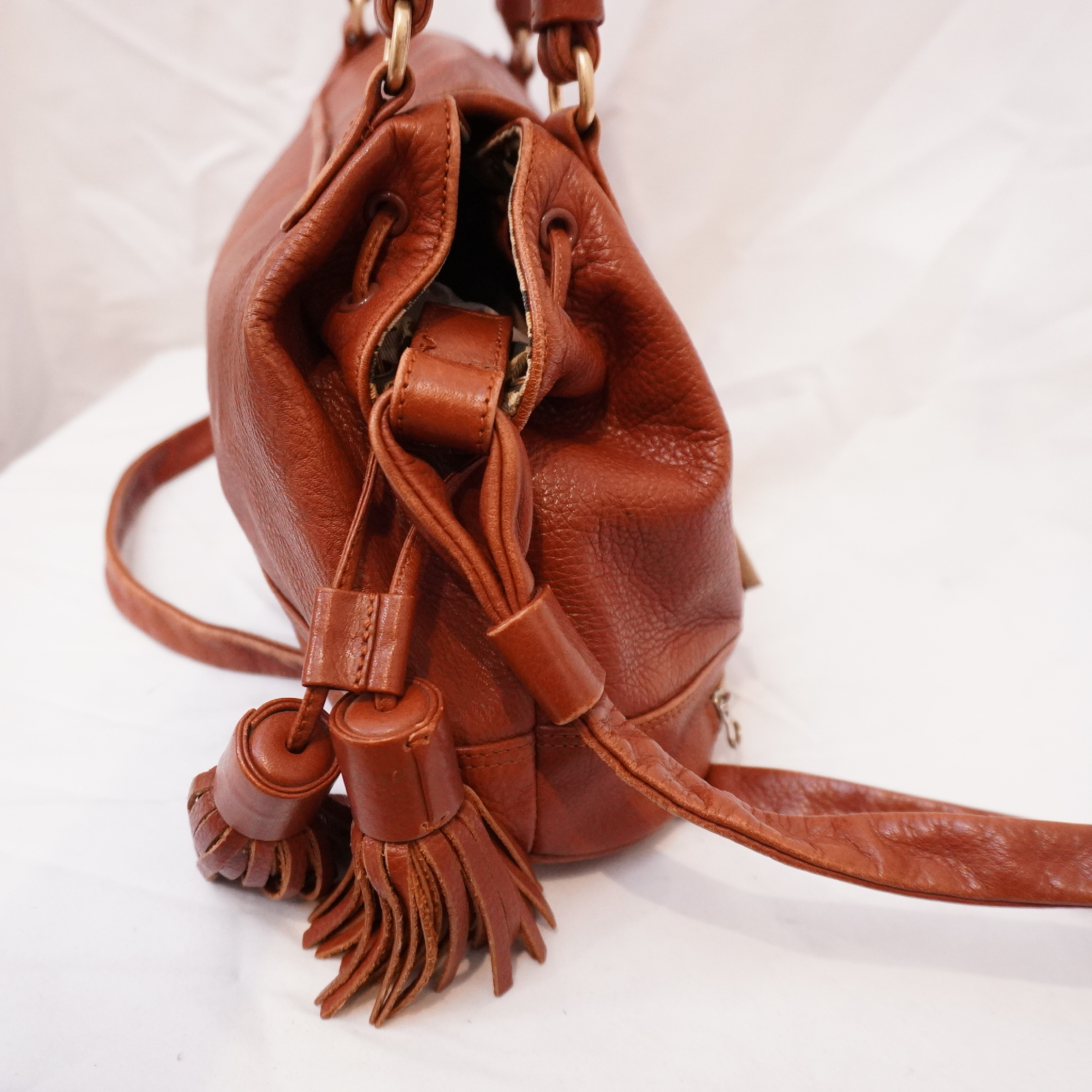 SEE BY CHLOE 2-way genuine leather shoulder bag/handbag — view 6