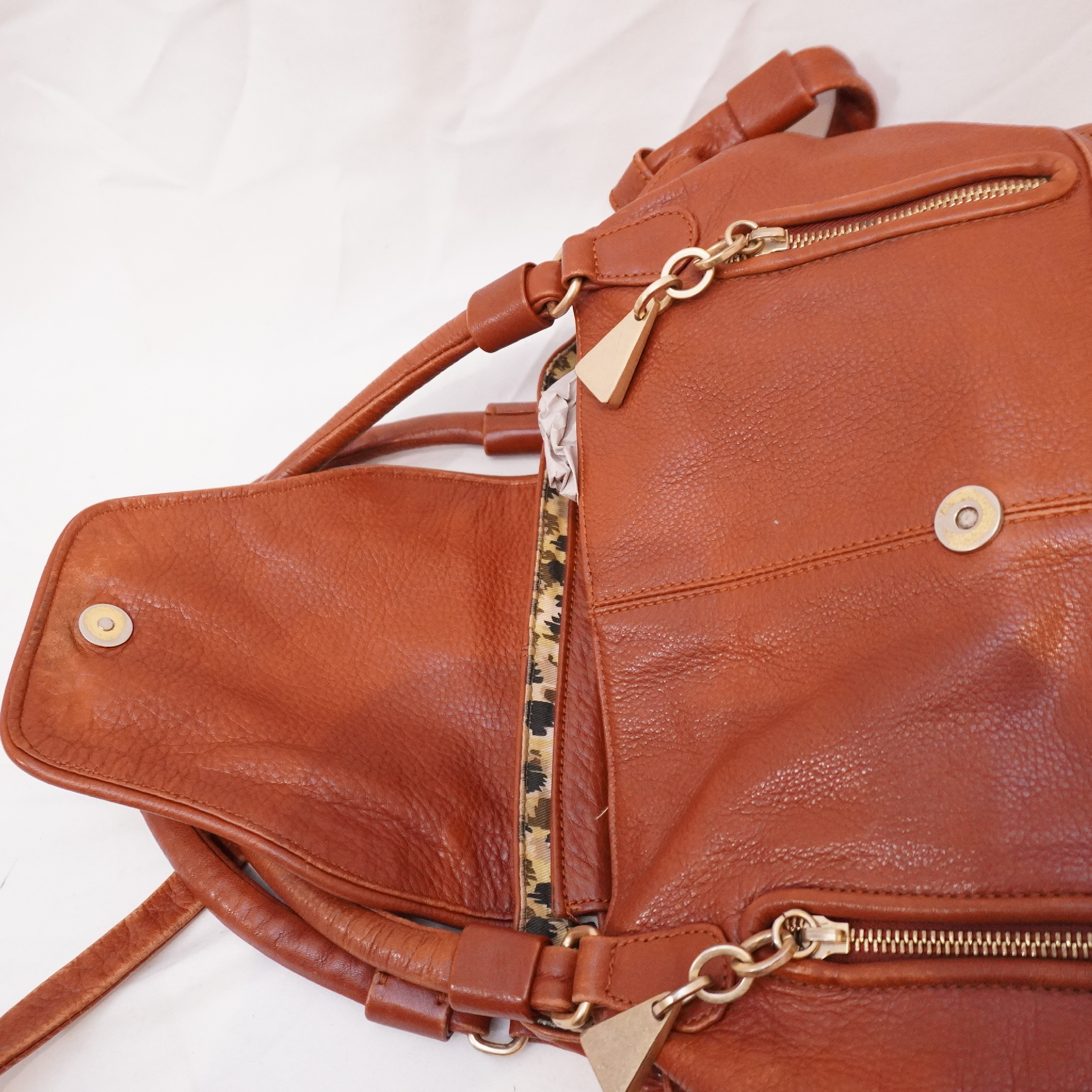 SEE BY CHLOE 2-way genuine leather shoulder bag/handbag — view 9