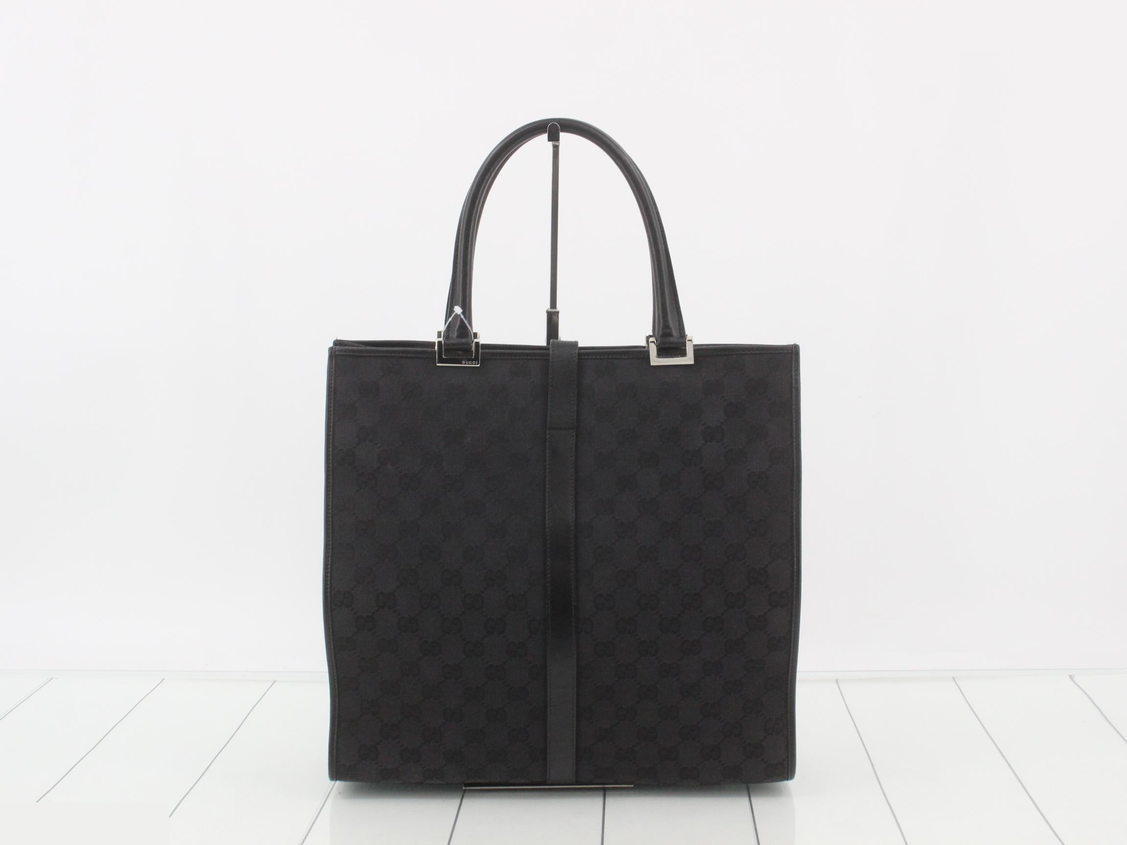 Jackie Tote Bag Black Leather 002 1064 1669 — view 2