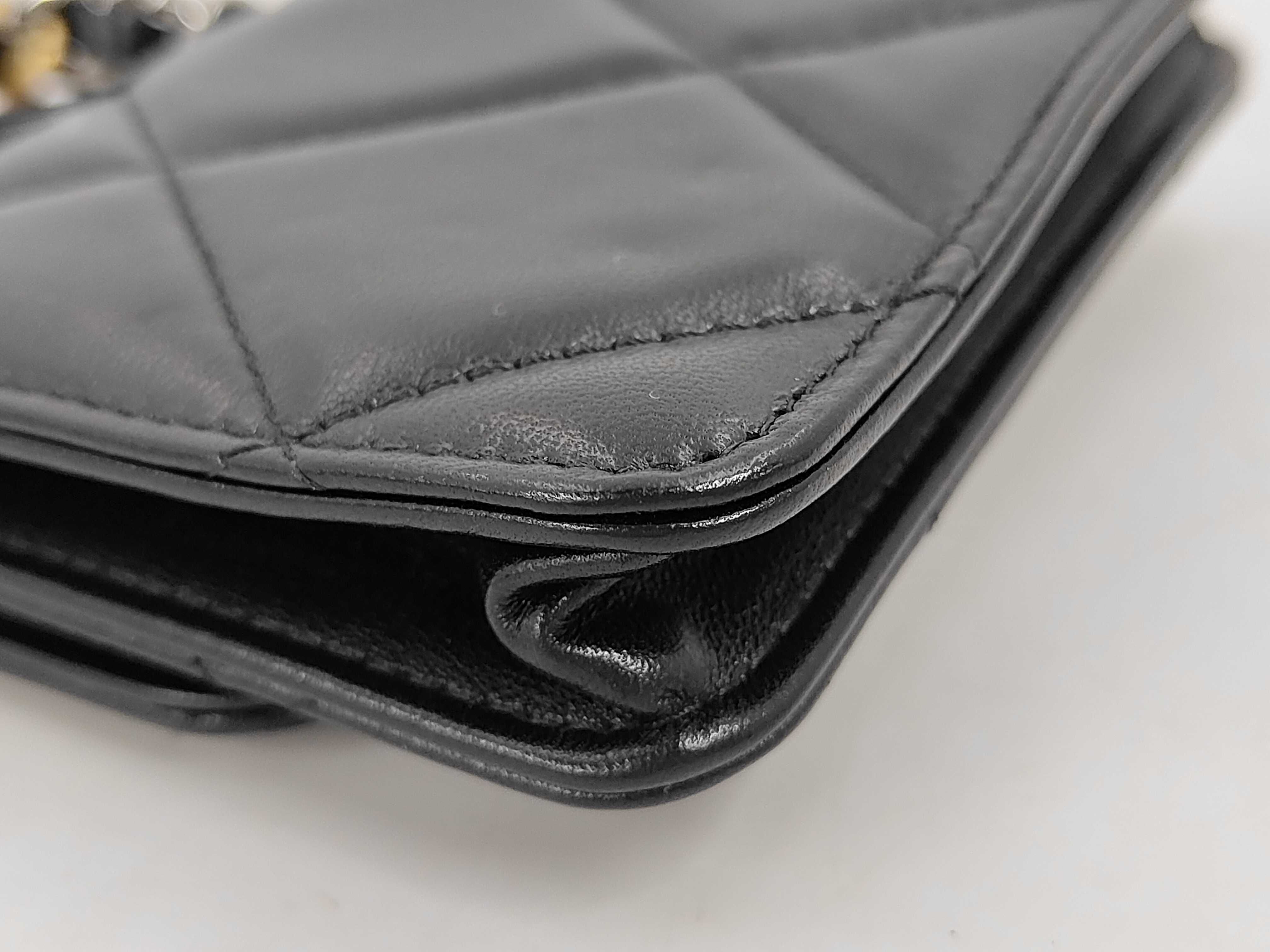 Matelassé Chain Shoulder Bag — view 4