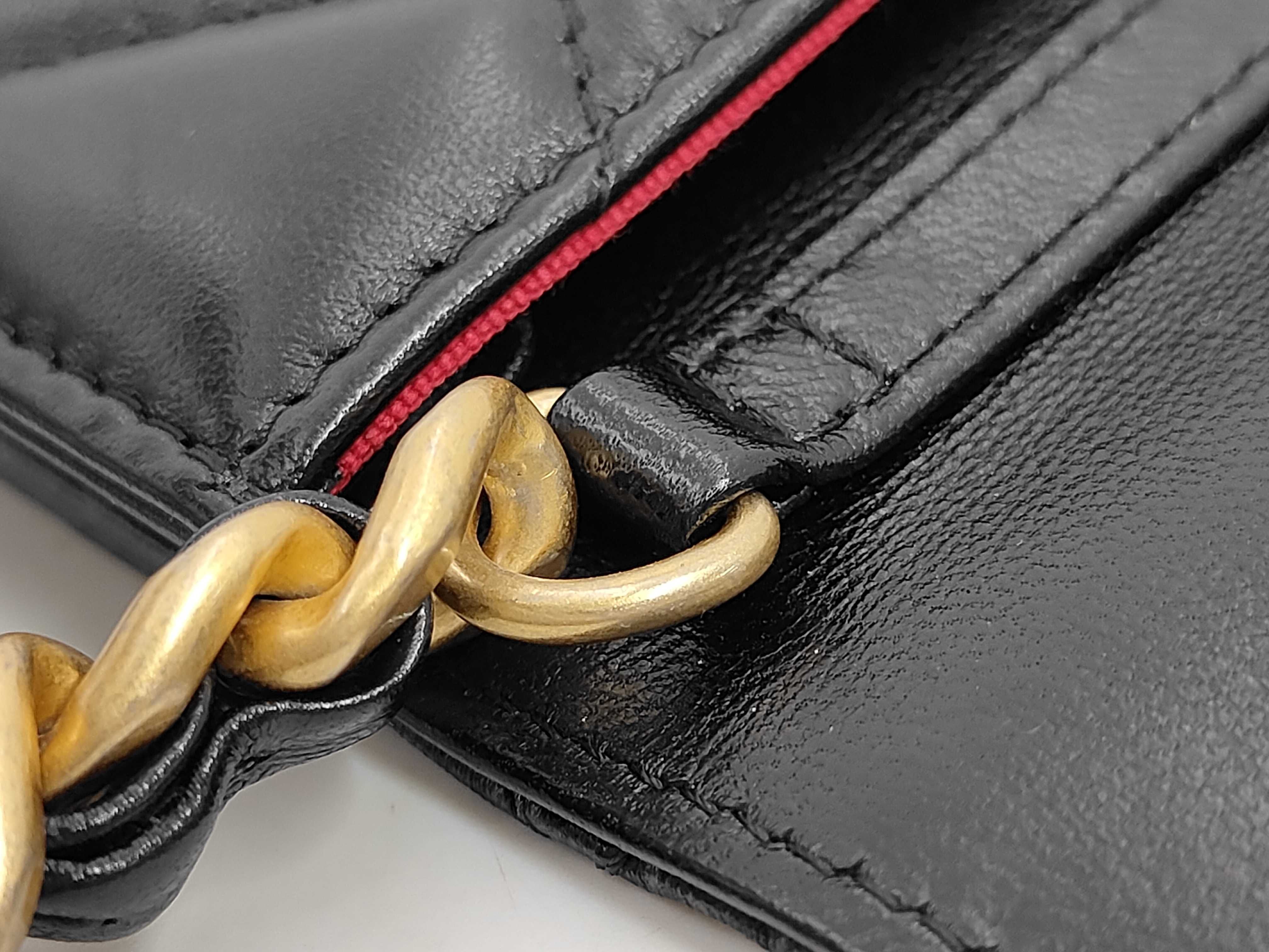 Matelassé Chain Shoulder Bag — view 7