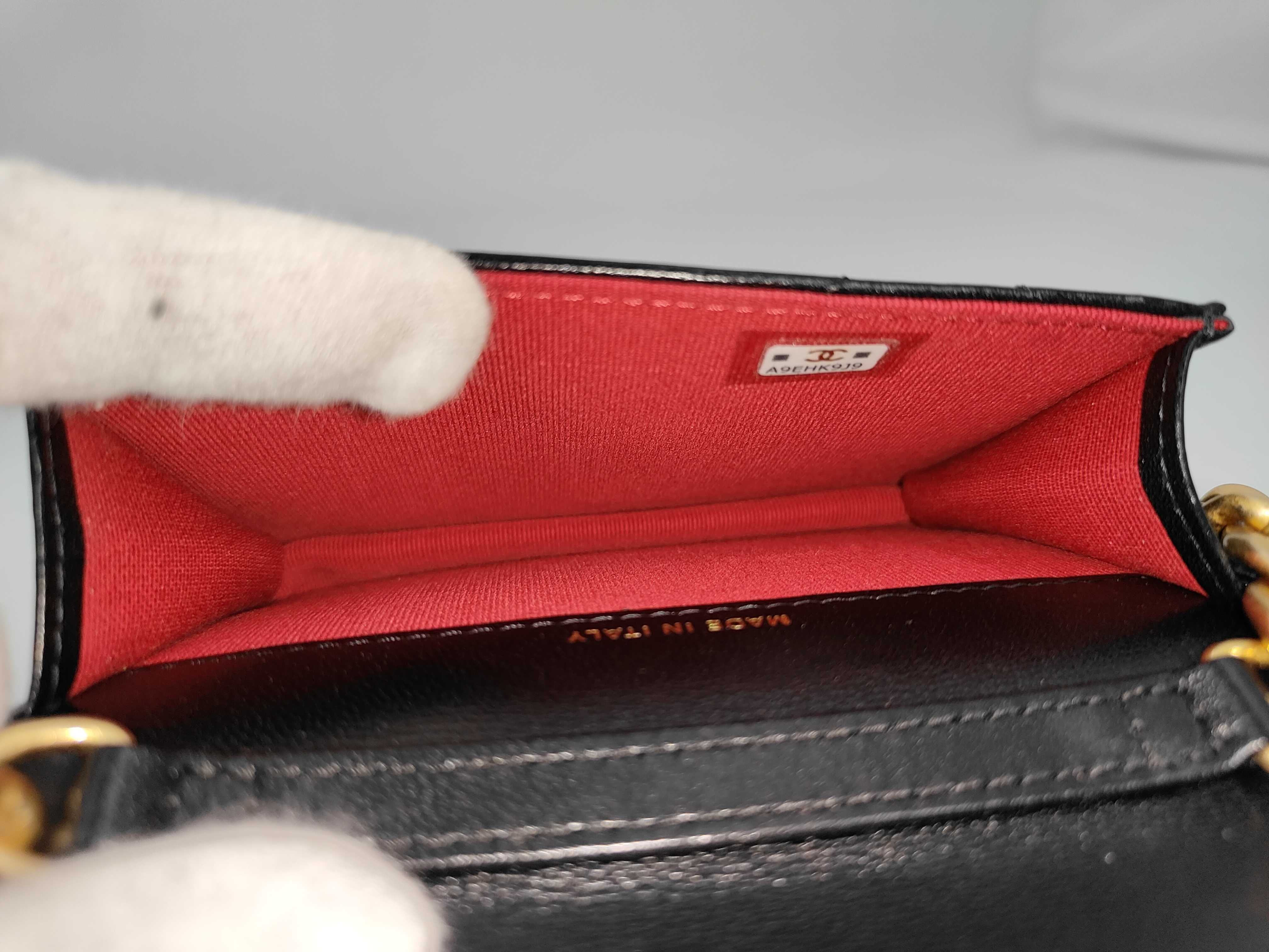 Matelassé Chain Shoulder Bag — view 8