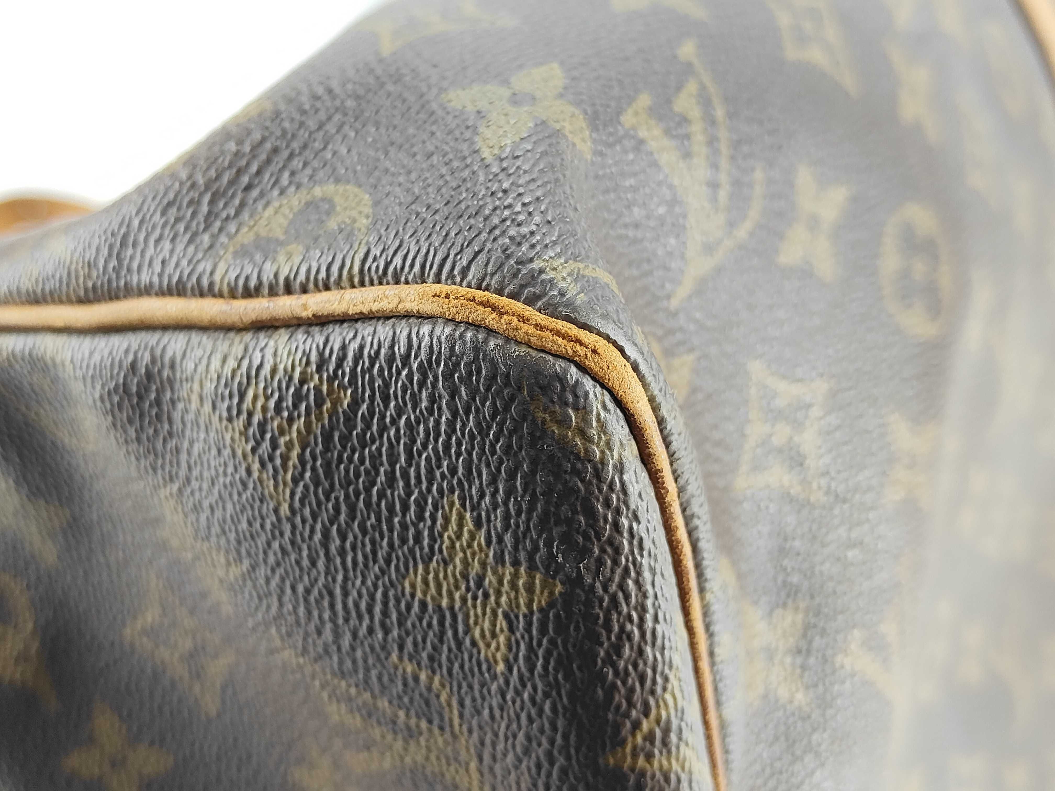 Monogram LV Keepall Bandoulière 55 Monogram Boston Bag — view 13