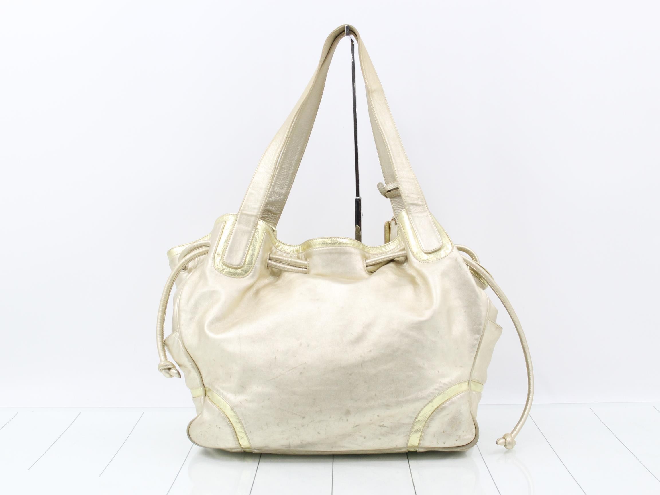 Nappa Leather Anagram Tote Bag — view 2