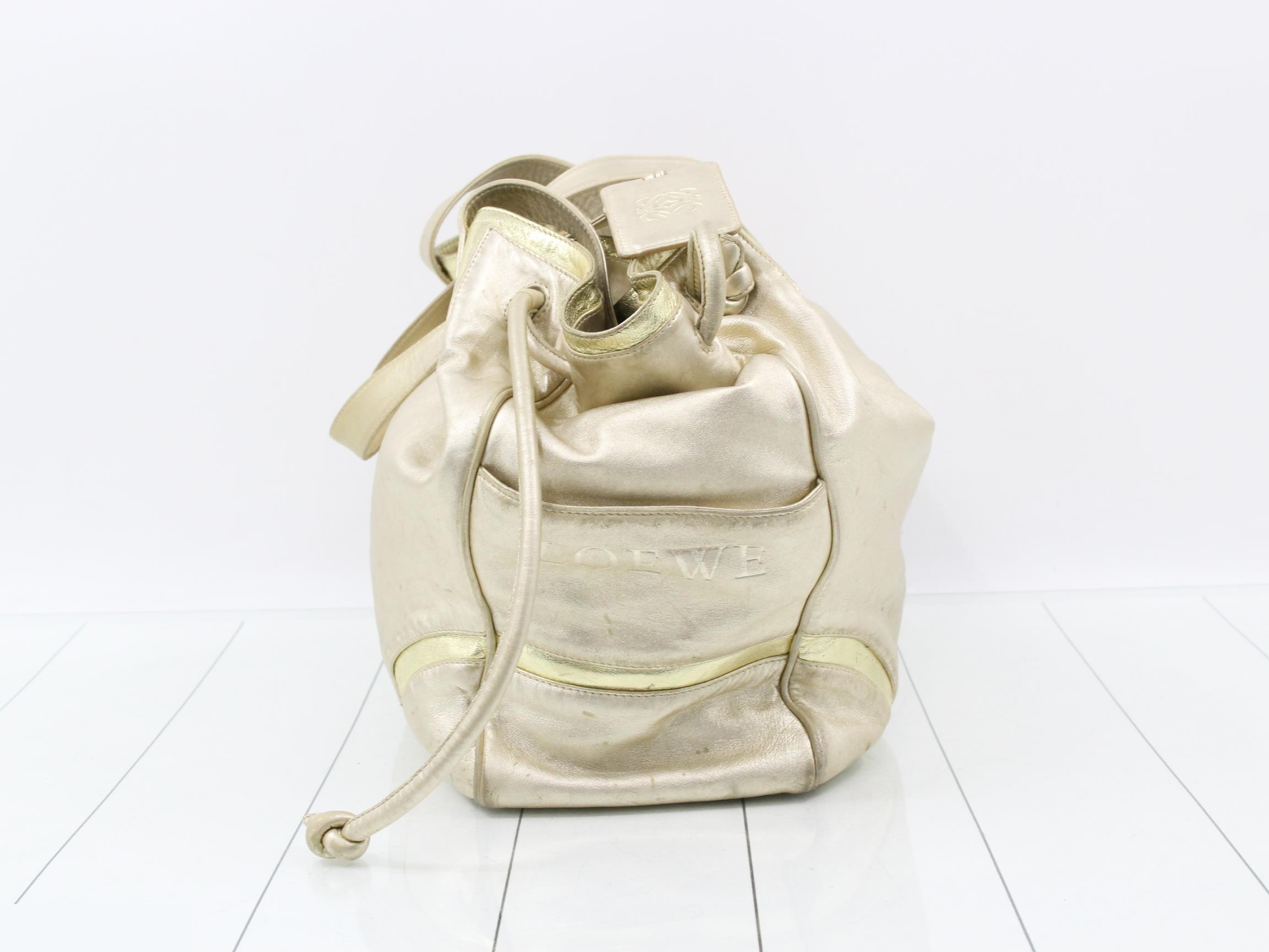 Nappa Leather Anagram Tote Bag — view 4