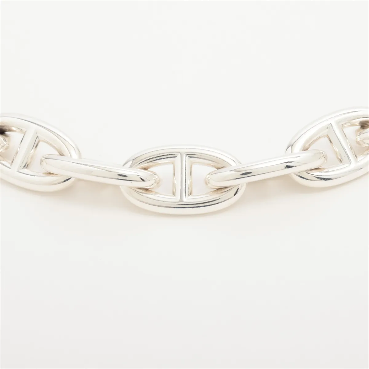 Chaine d'Ancle GM bracelet 13 frames 925 73.6g Silver dents — view 2