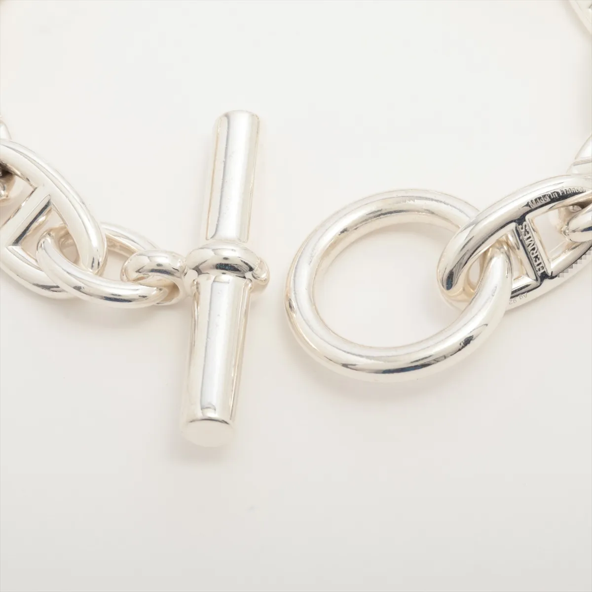 Chaine d'Ancle GM bracelet 13 frames 925 73.6g Silver dents — view 4