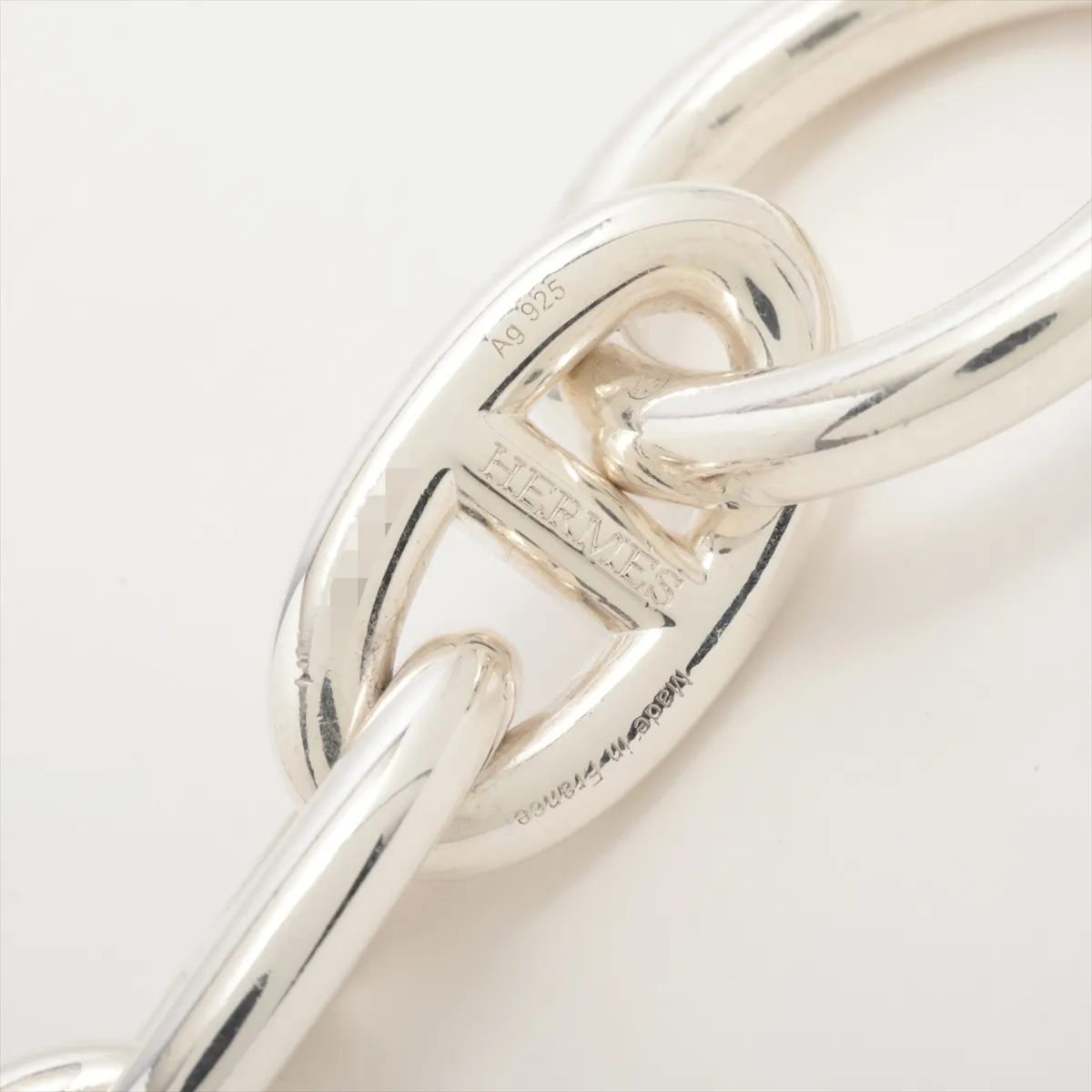 Chaine d'Ancle GM bracelet 13 frames 925 73.6g Silver dents — view 5