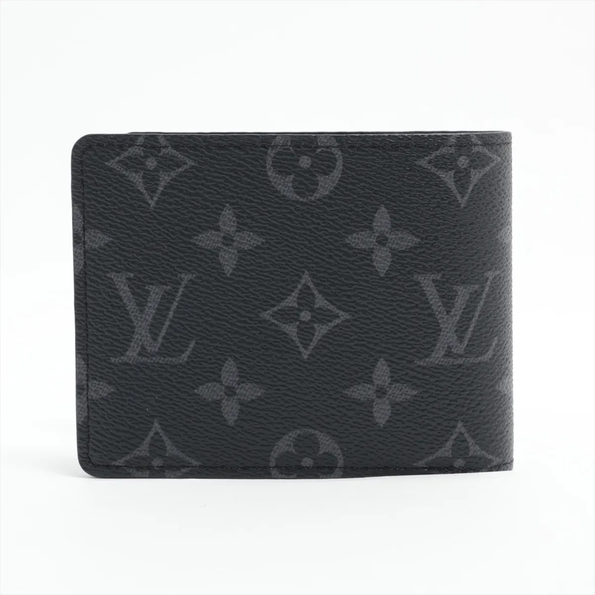 Monogram Eclipse Portefeuille Multiple M61695 Black Compact Wallet (RFID detected) — view 2