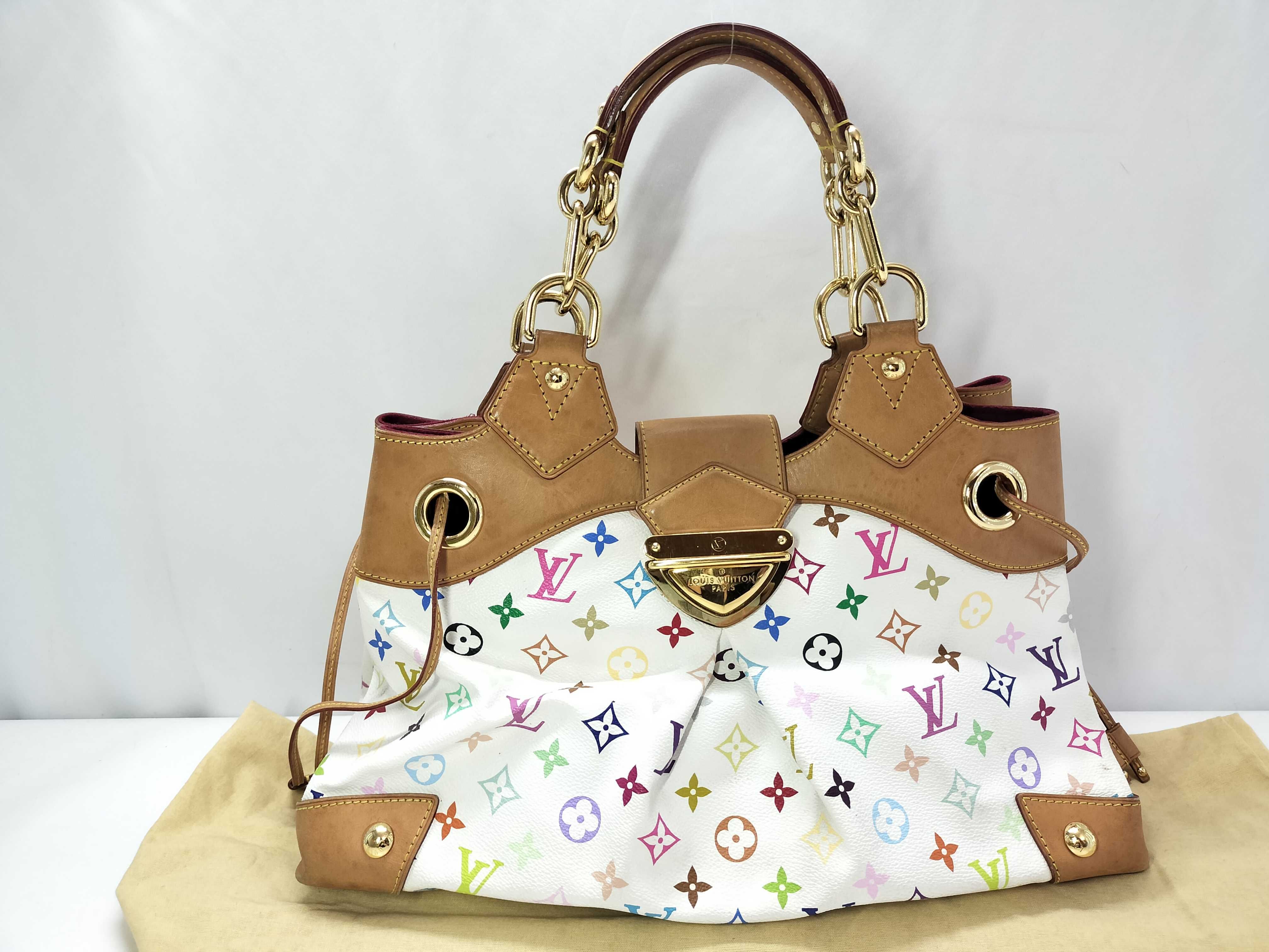 Monogram Multicolore ID Bag, Canvas Ursula, 42cm, #TH3067 GHW Handbag